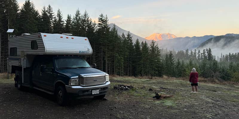Camper submitted image from Meadow Landing on Forest Road 7200