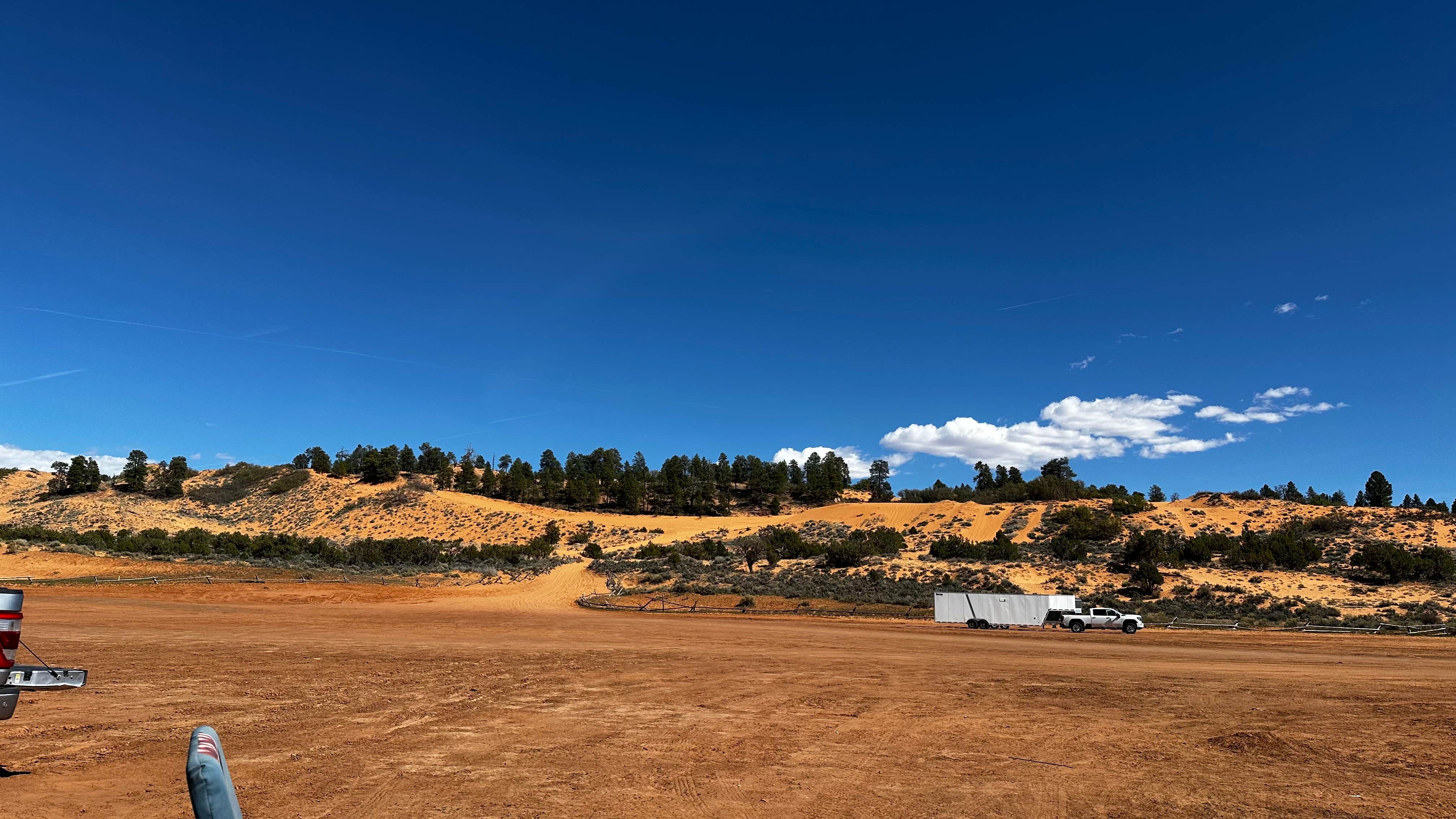 Camping near Hancock Road 64L Dispersed: Meadows - Coral Pink Sand Dunes Dispersed, Kanab, Utah