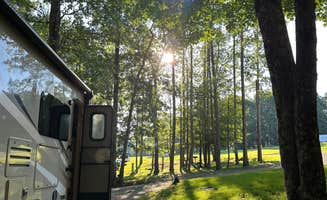 Susan W.'s photo of rv camping at Meadows Of Dan Campground near Mayodan, NC