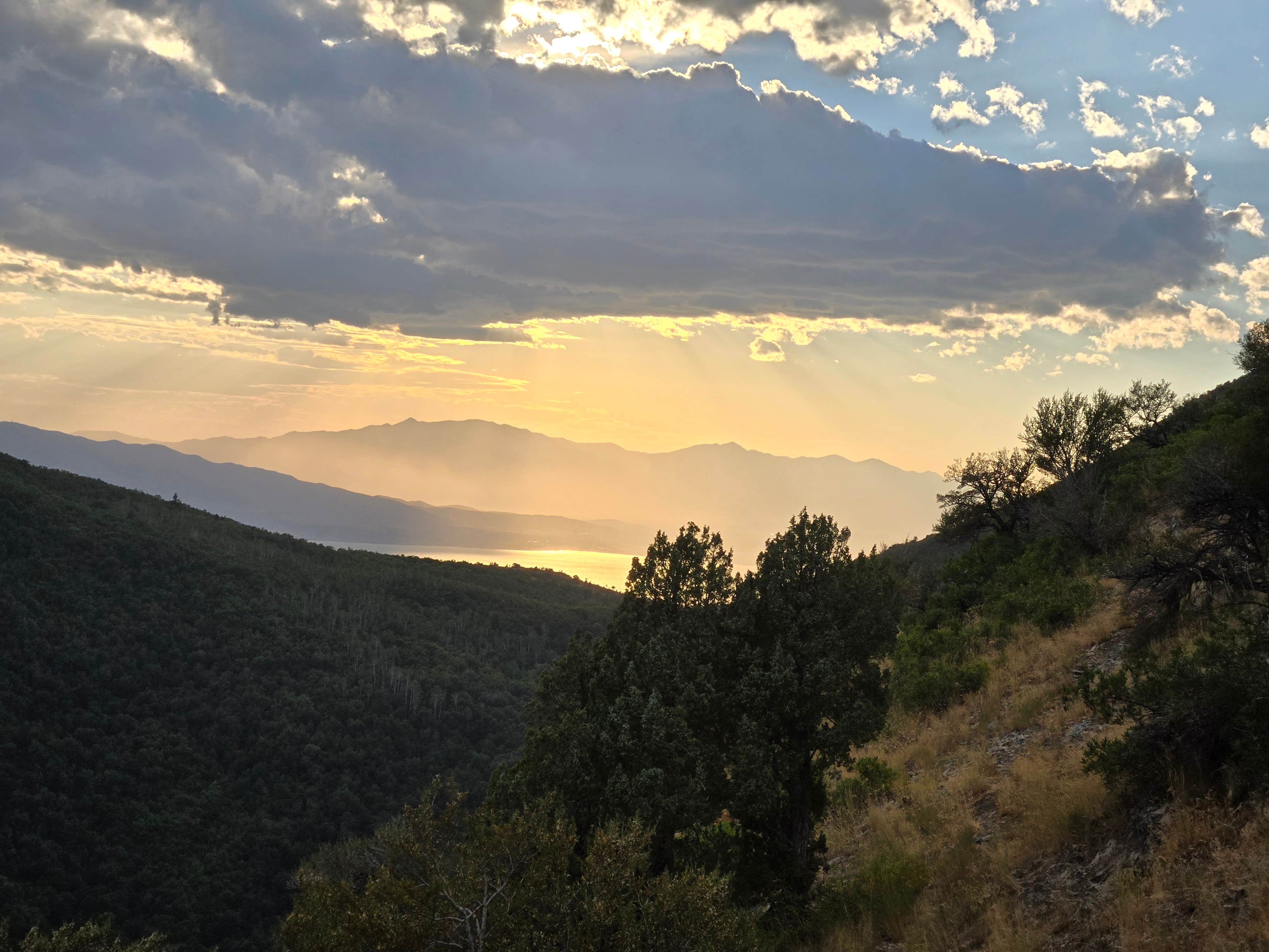 Ben H.'s photo of a dispersed camping area at Squaw Peak Road Dispersed near Midvale, UT