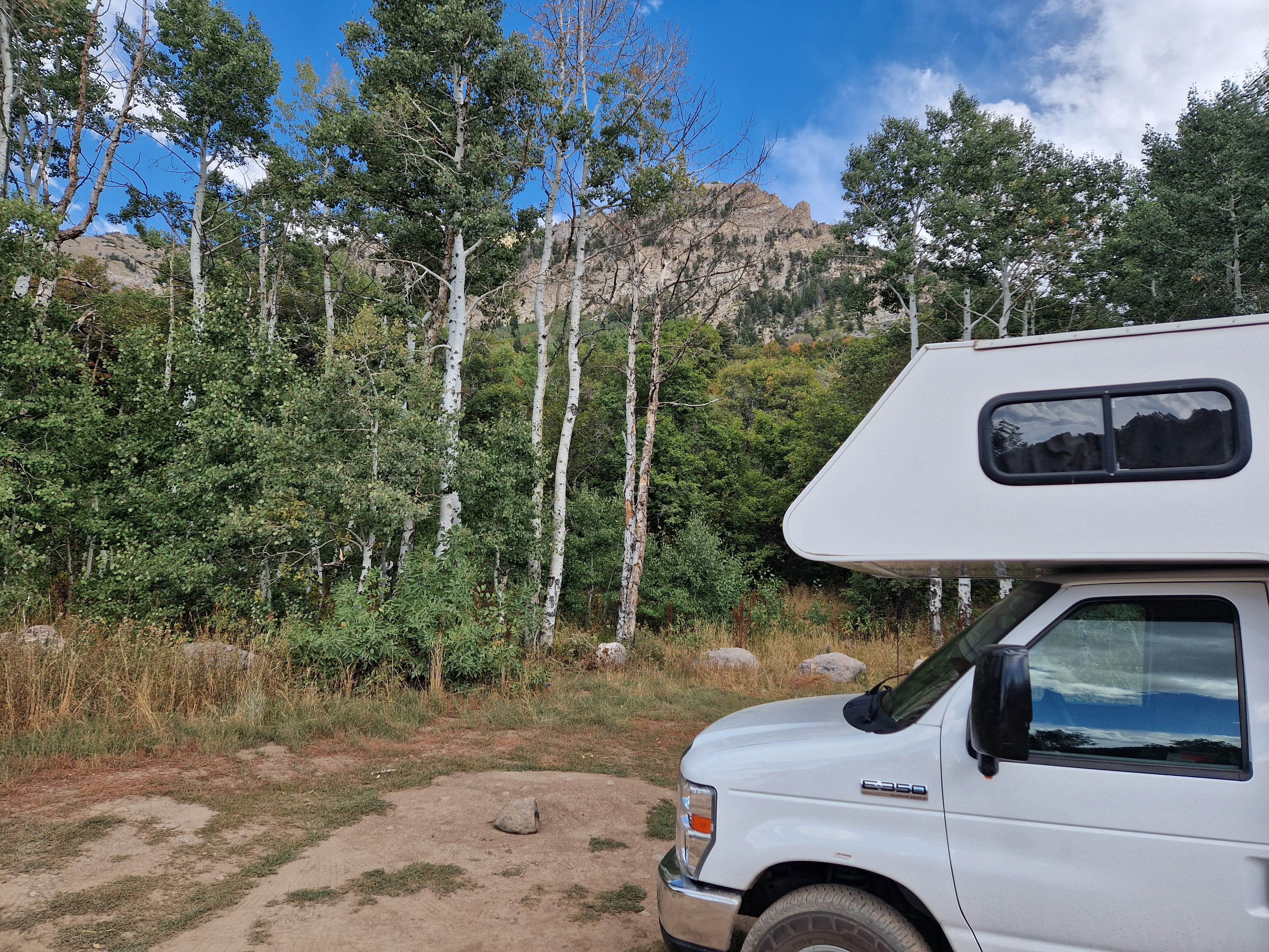 Thomas R.'s photo of rv camping at Squaw Peak Road Dispersed near Payson, UT