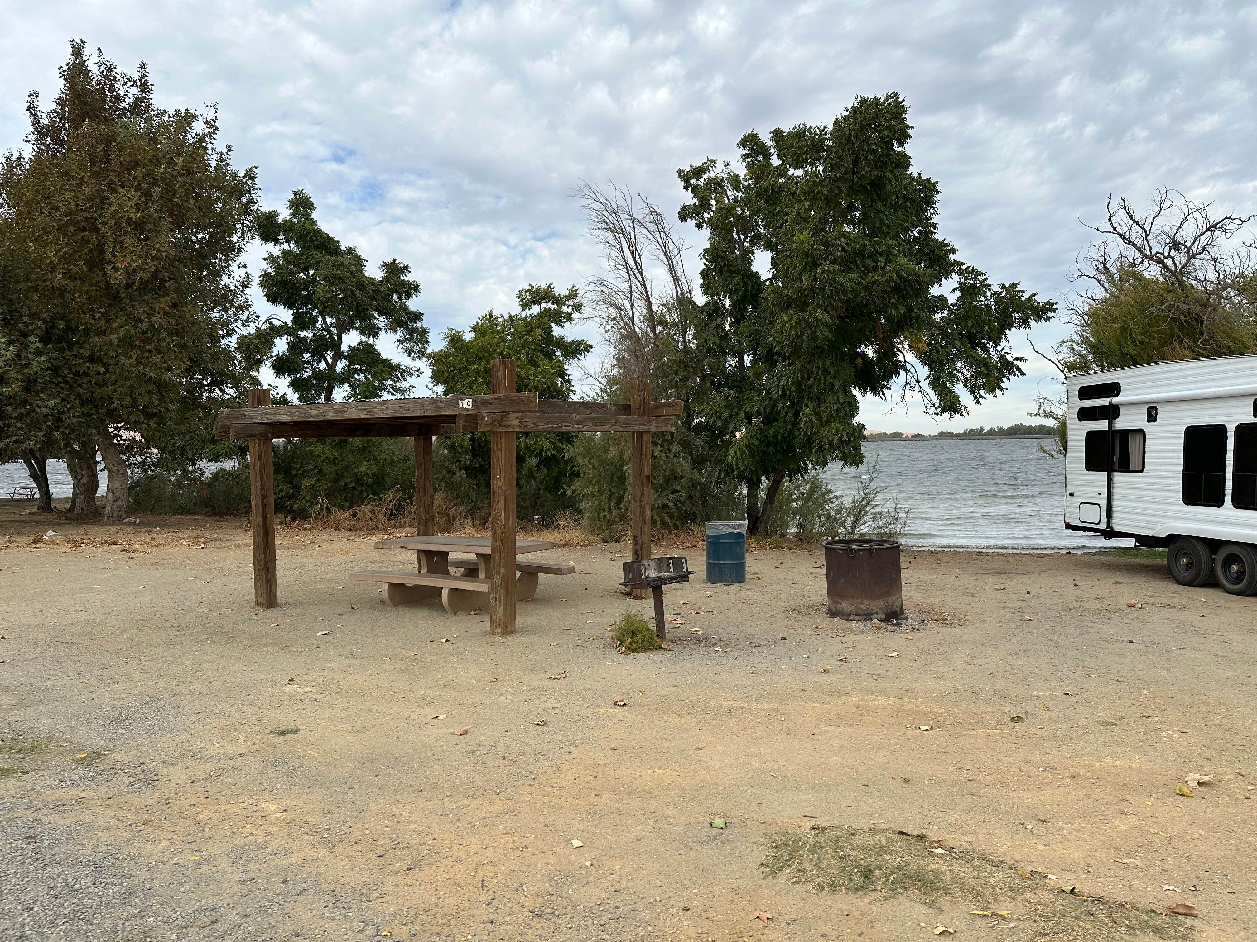 Jess D.'s photo of rv camping at Medeiros Primitive Campsites — San Luis Reservoir State Recreation Area near Los Banos, CA