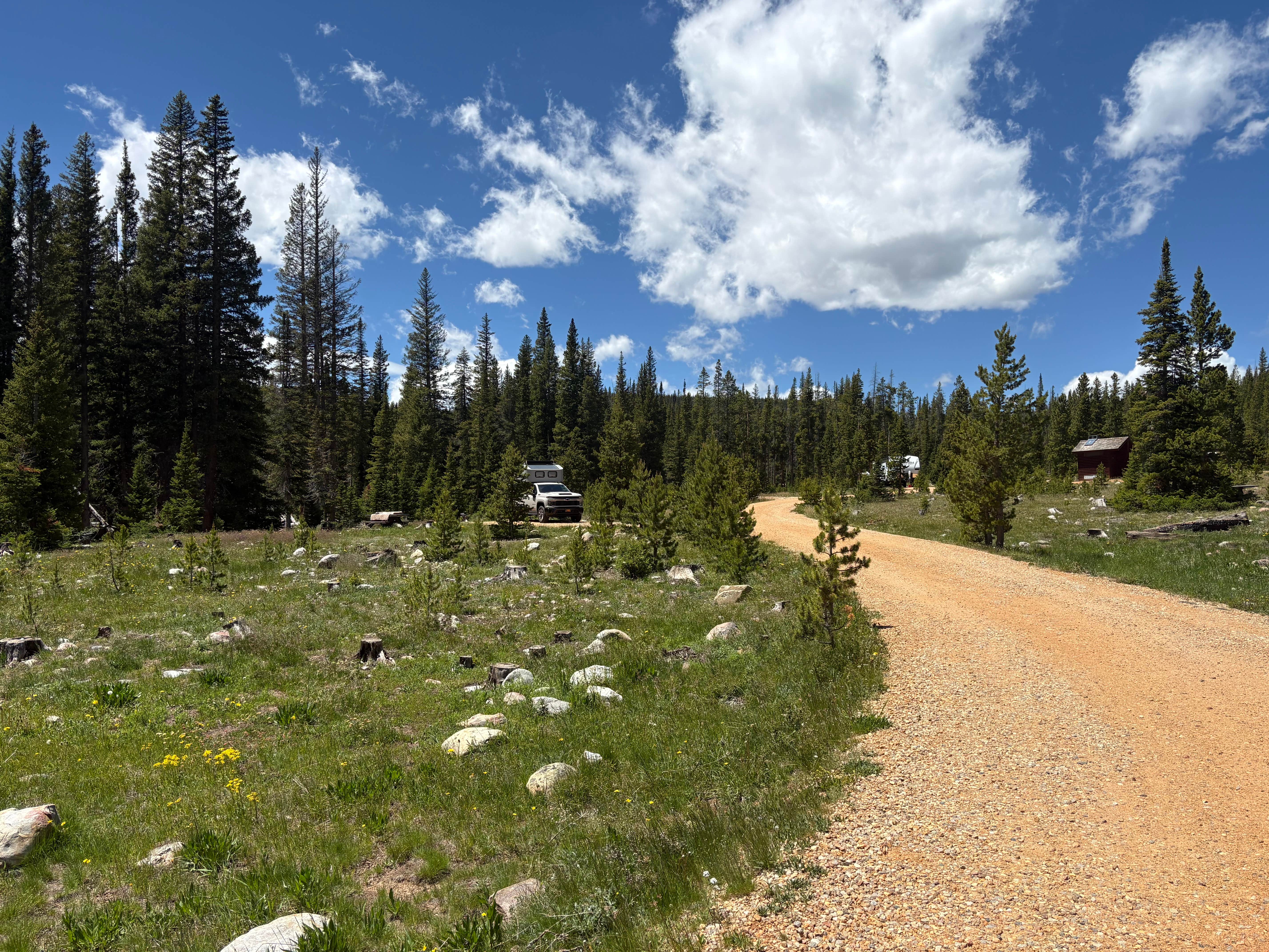 Camper-submitted photo at North Fork Campground near Lysite, WY