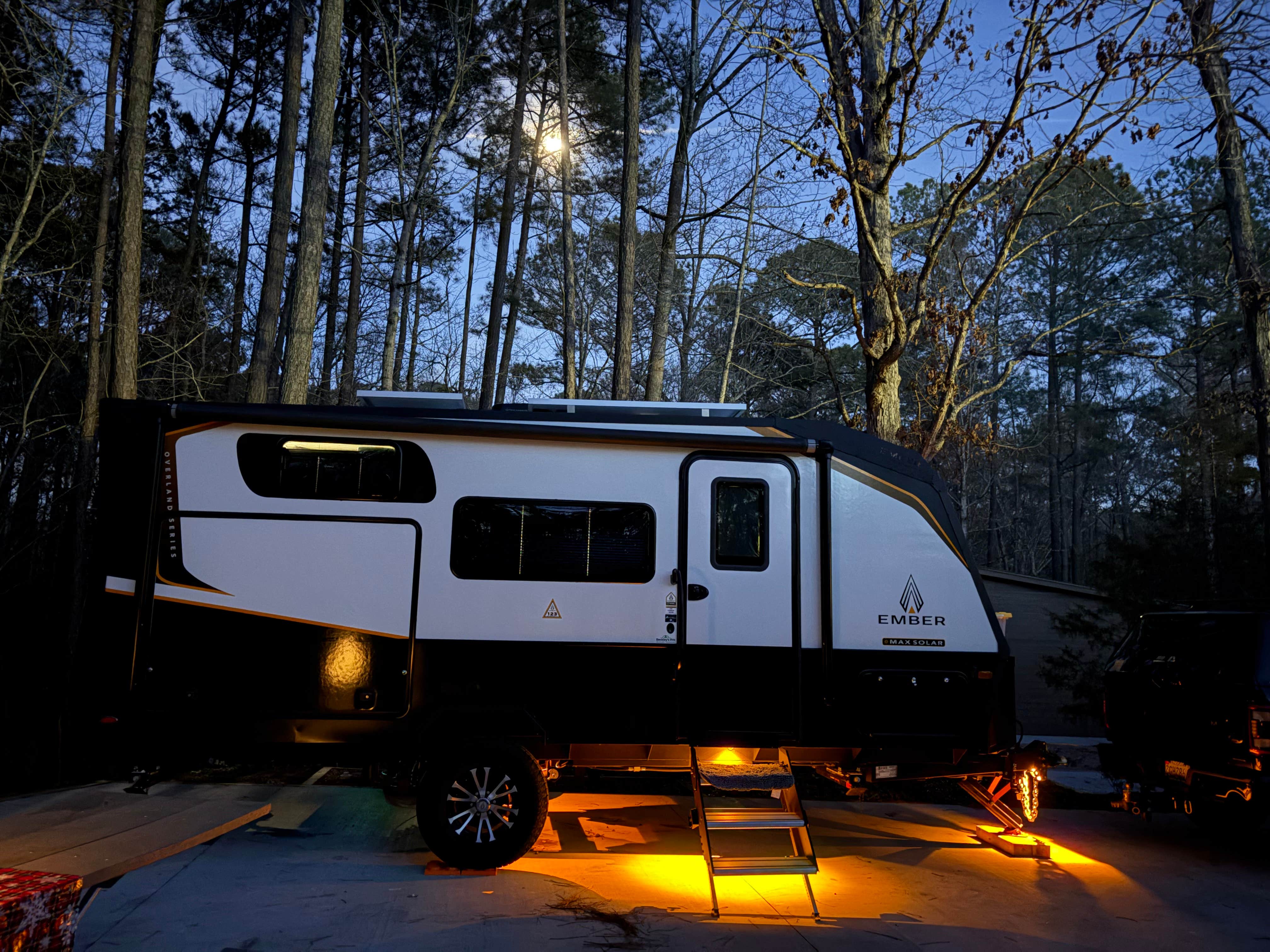 Adam and Suzanne B.'s photo of rv camping at Medoc Mountain State Park Campground near Weldon, NC