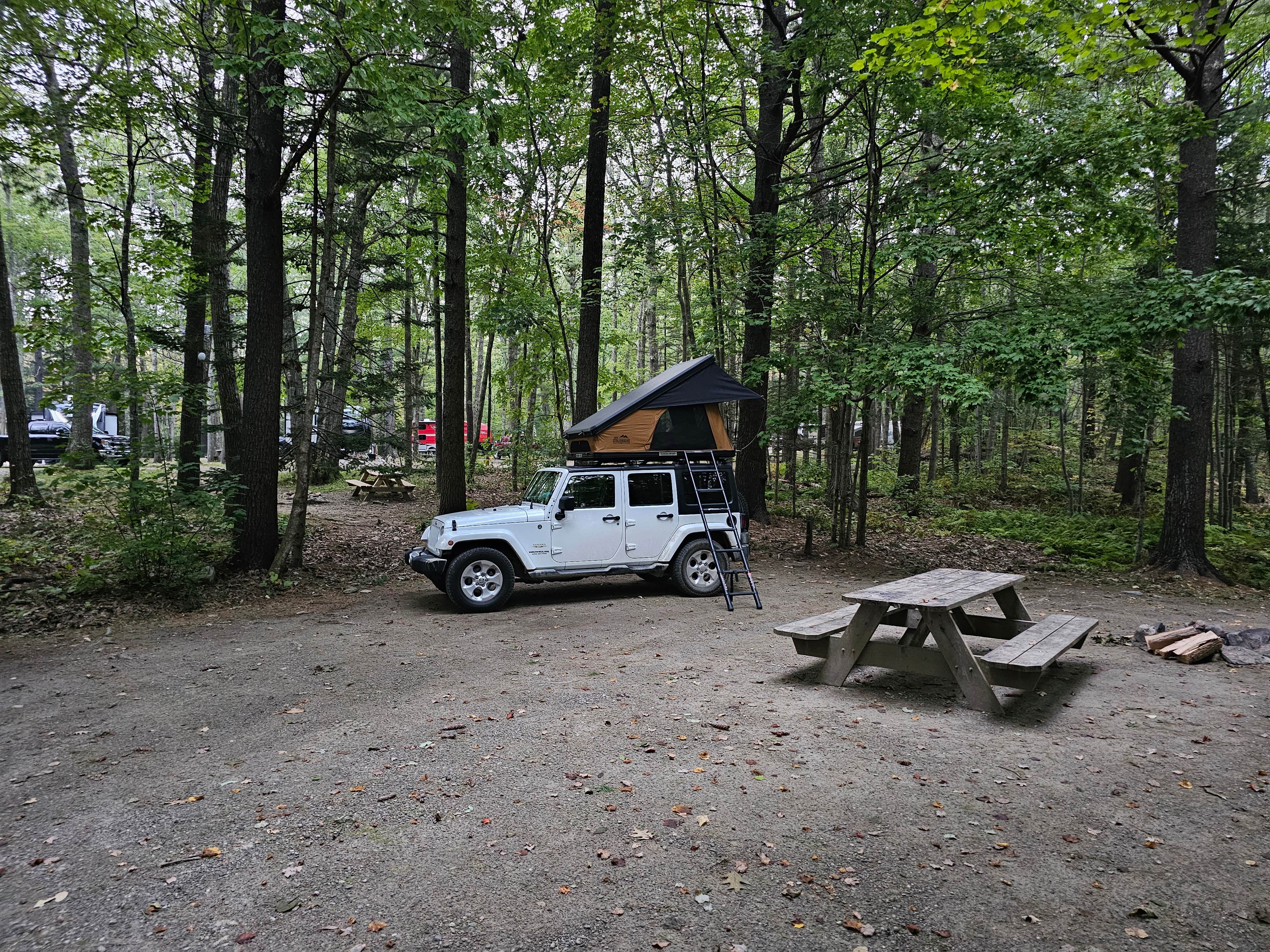David G.'s photo of a cabin at Meguniticook by the Sea Campground near Monroe, ME