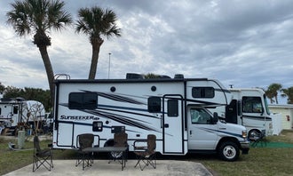 Camping near Manatee Cove Family Campground at Patrick Air Force Base: Melbourne Beach Mobile Park, Melbourne Beach, Florida
