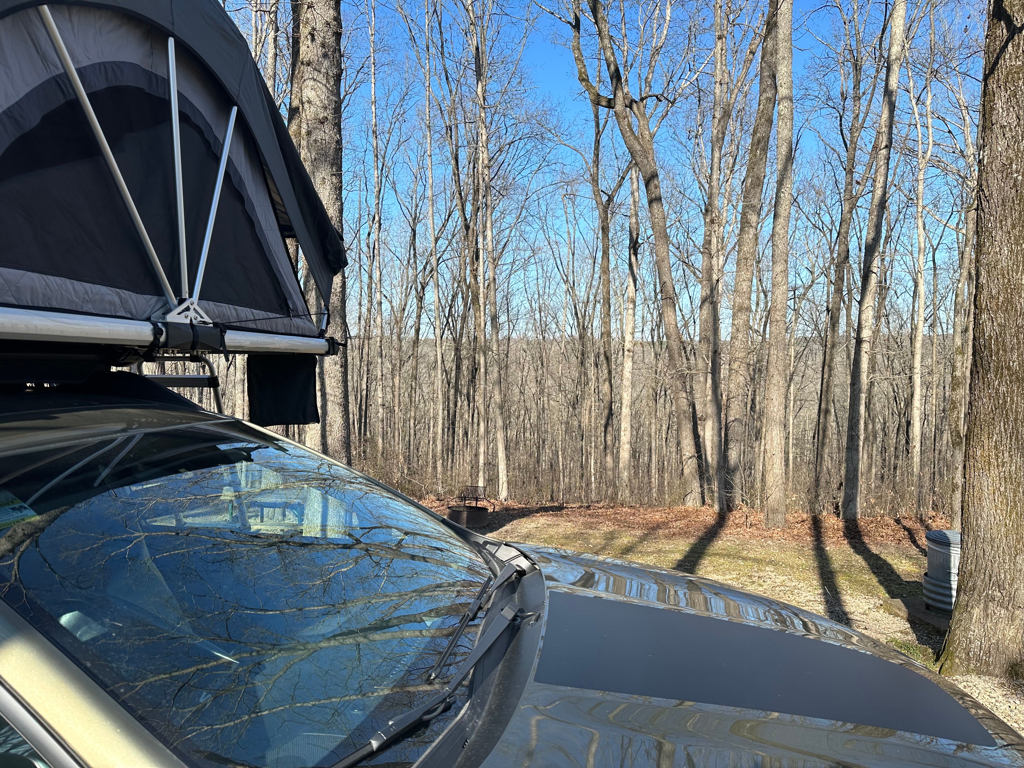 Camper submitted image from Meriwether Lewis Campground, Milepost 385.9 — Natchez Trace Parkway - 1