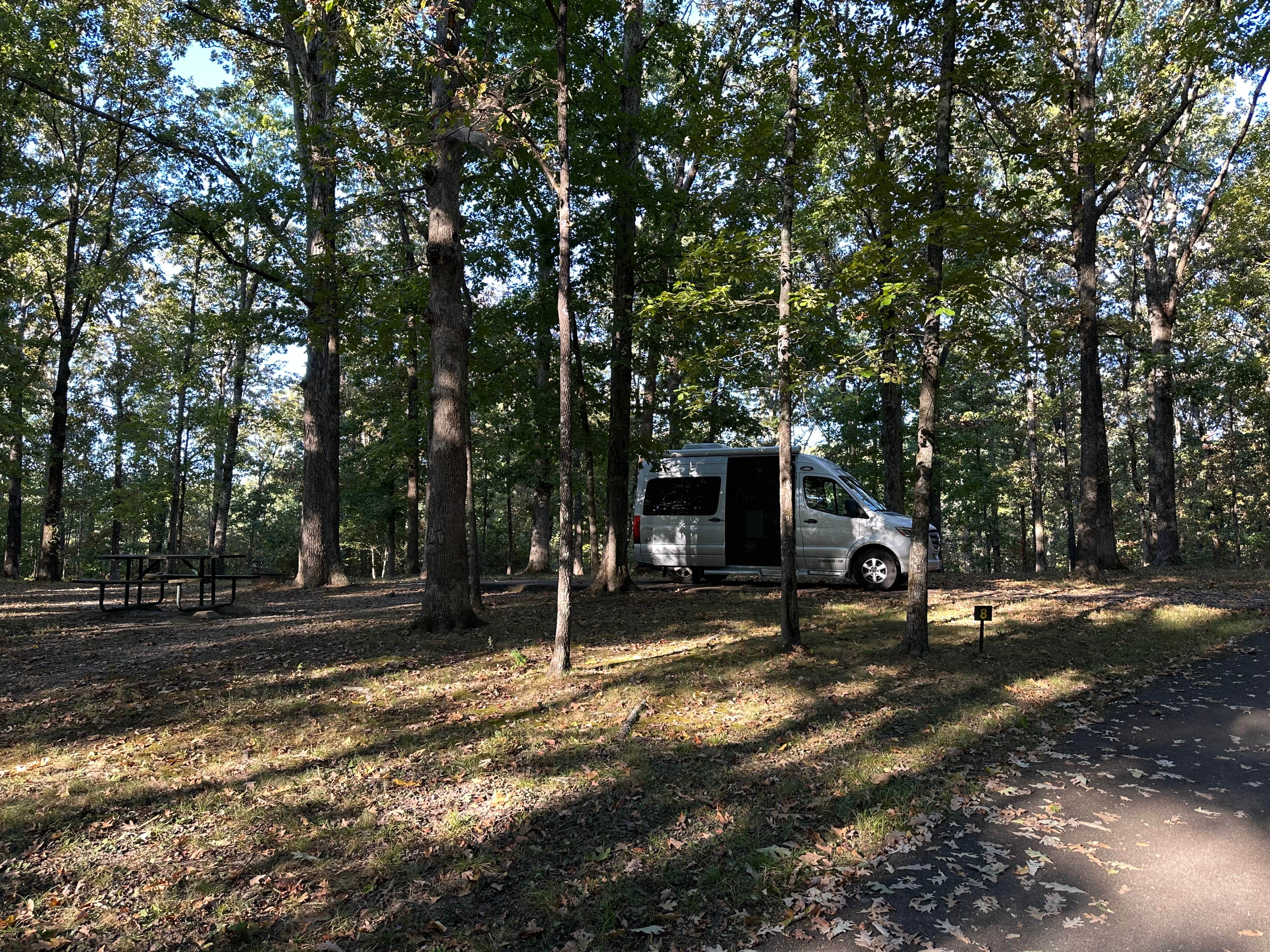 Camper-submitted photo at Meriwether Lewis Campground, Milepost 385.9 — Natchez Trace Parkway near Natchez Trace Parkway