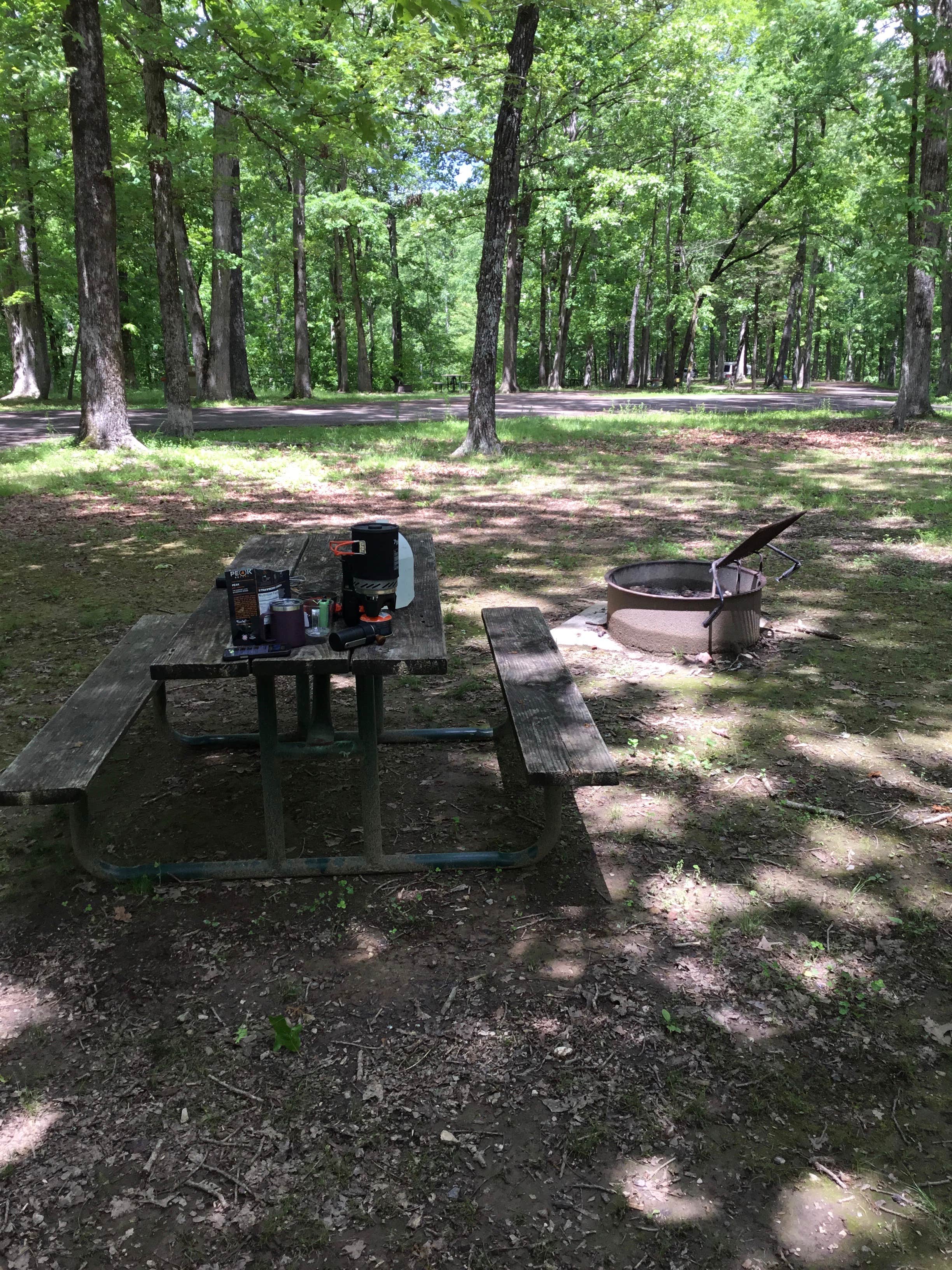 David R.'s photo at Meriwether Lewis Campground near Williamsport, TN