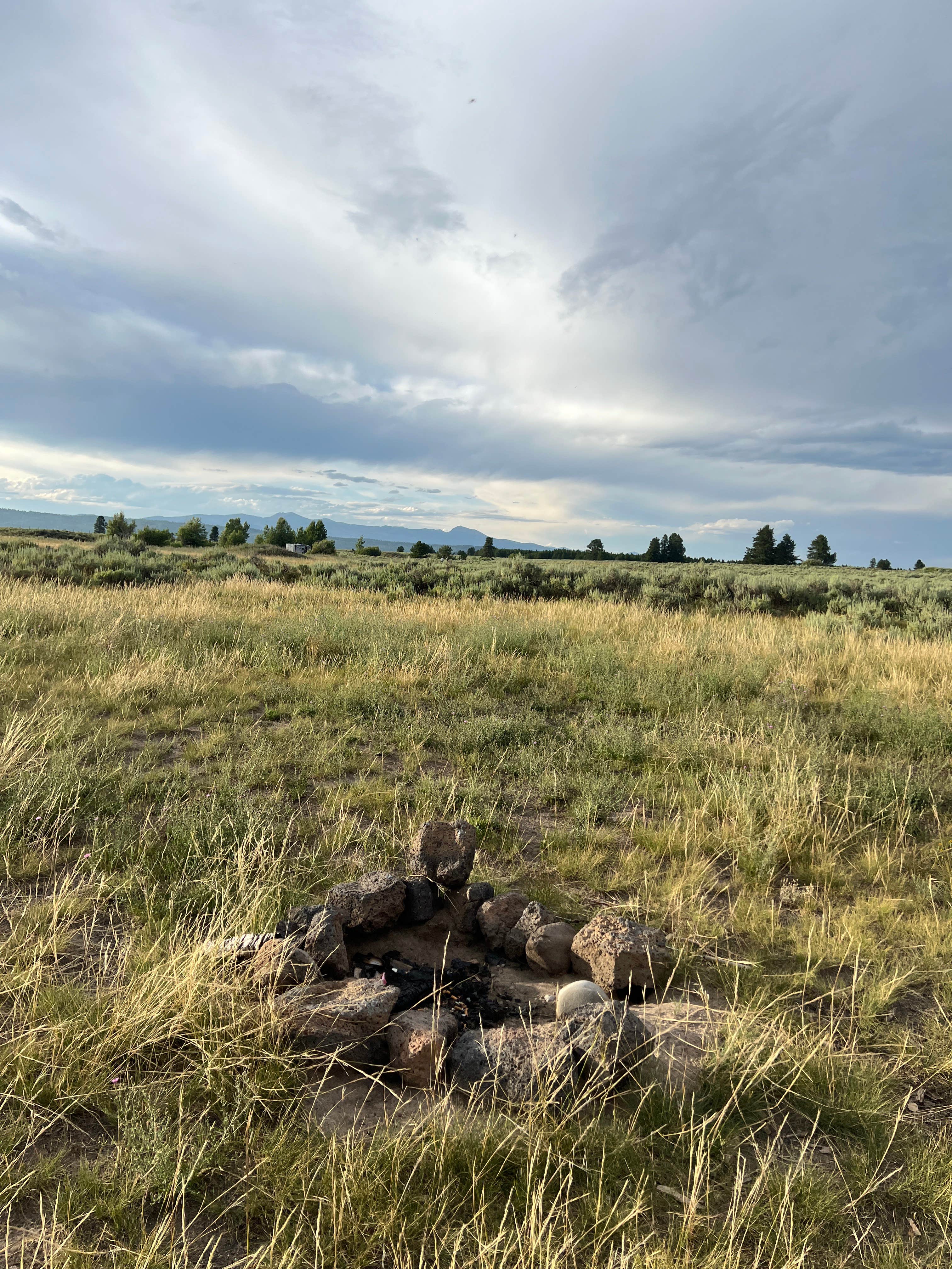 Camper-submitted photo at Mesa Falls Scenic Byway Dispersed Campsite near Dubois, ID