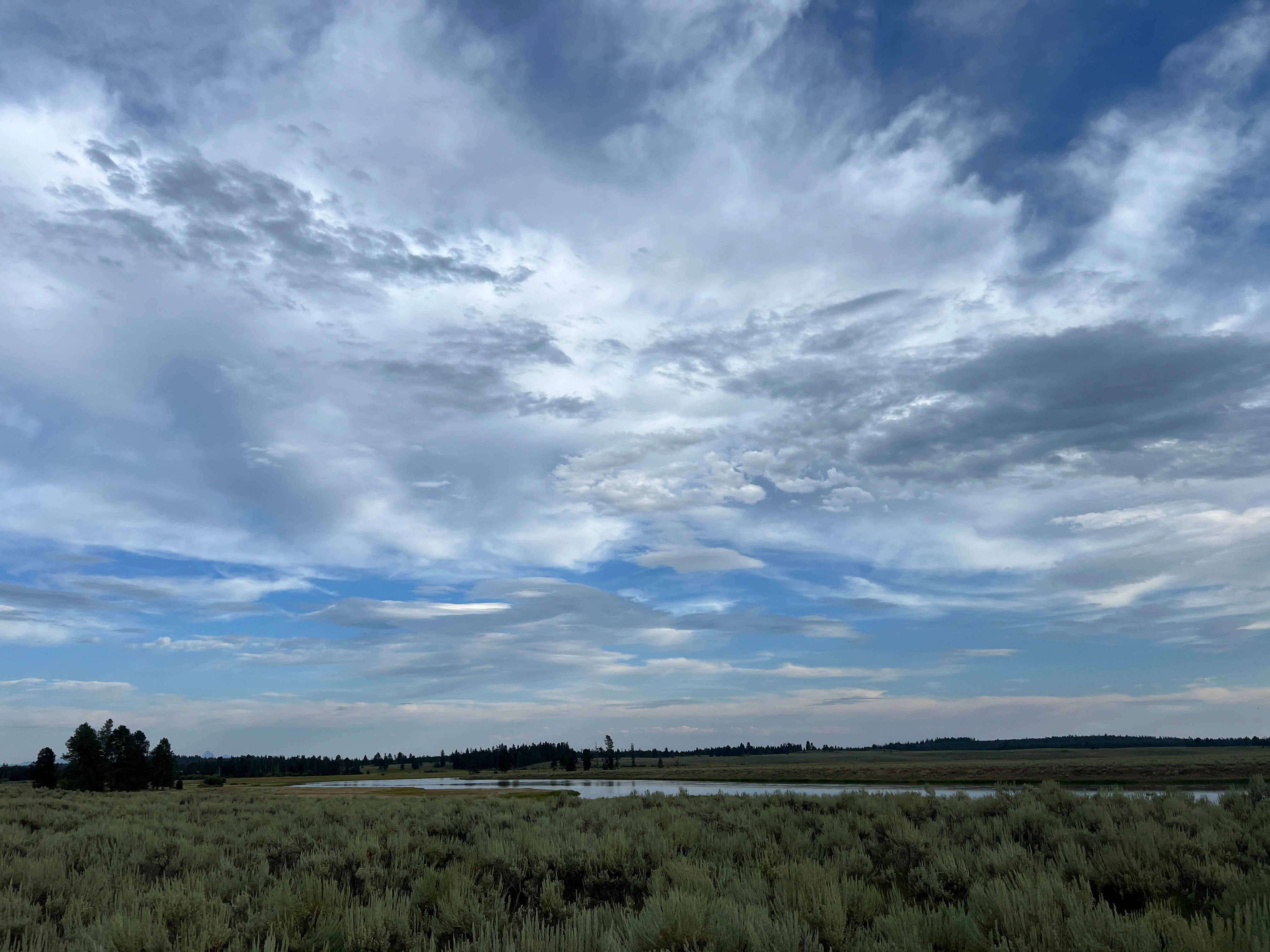 Camper-submitted photo at Mesa Falls Scenic Byway Dispersed Campsite near Dubois, ID