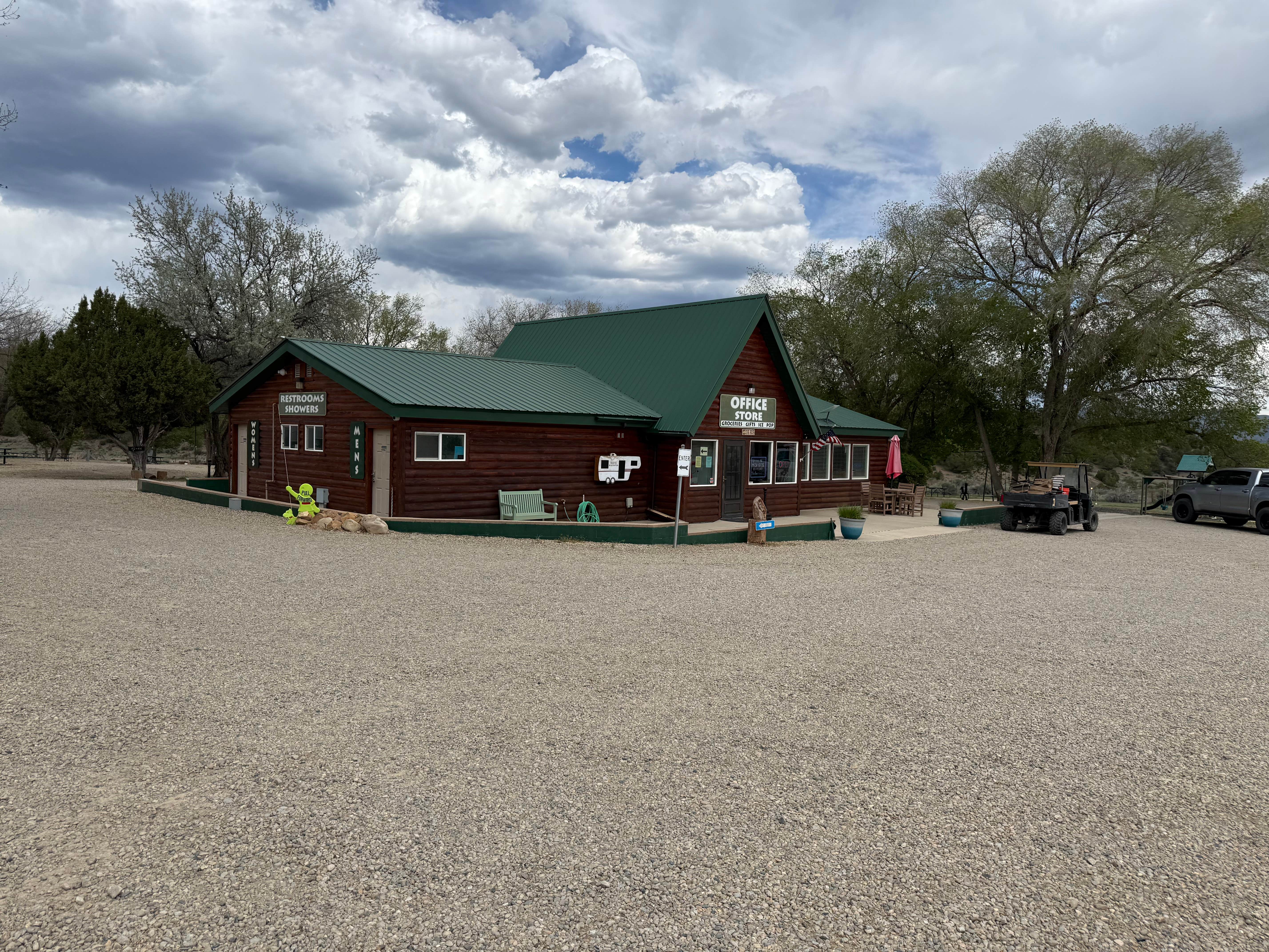 Kim G.'s photo of glamping accommodations at Mesa Verde RV Resort near San Juan National Forest