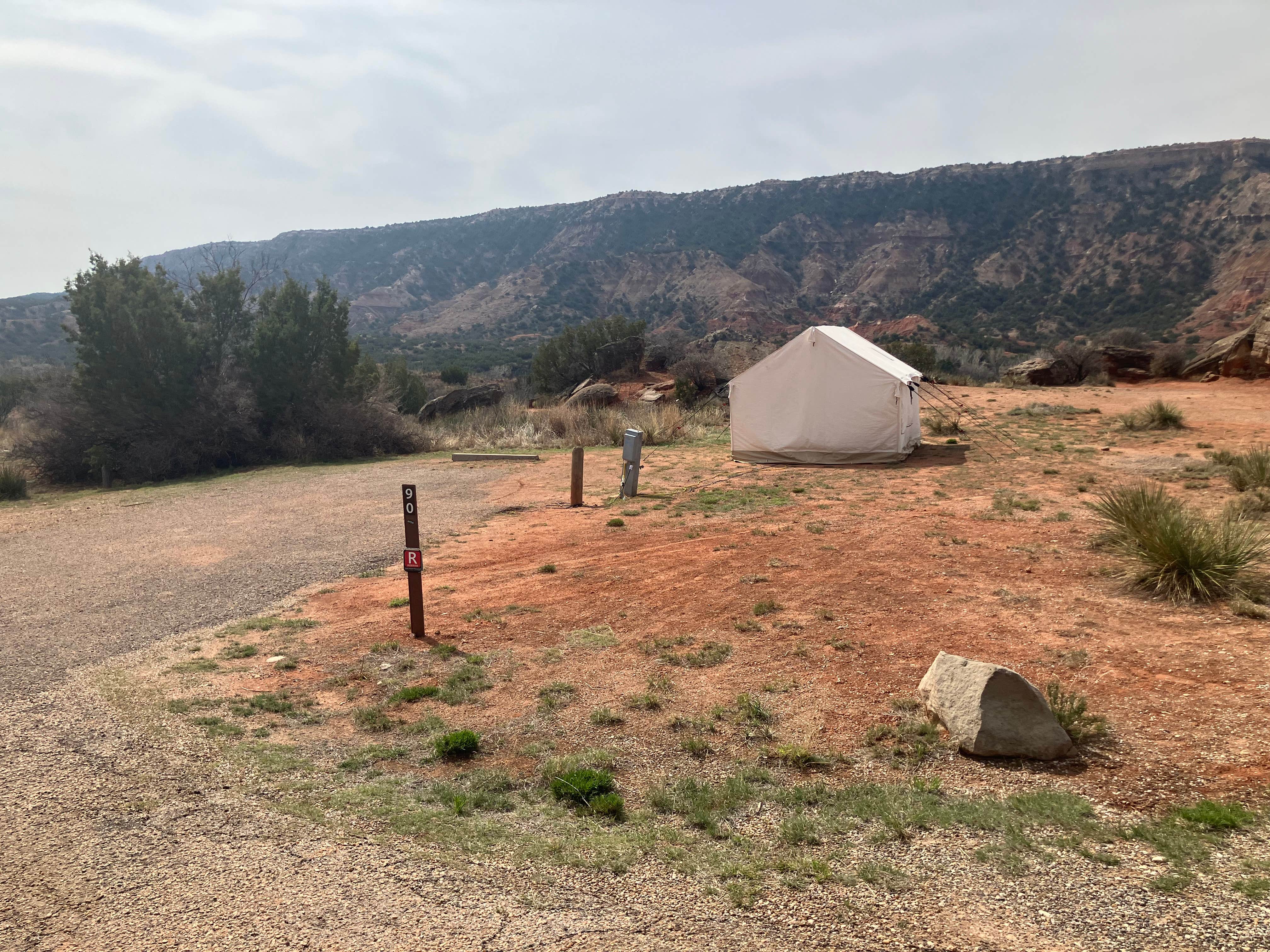 Roger W.'s photo at Mesquite Campground — Palo Duro Canyon State Park near Amarillo, TX
