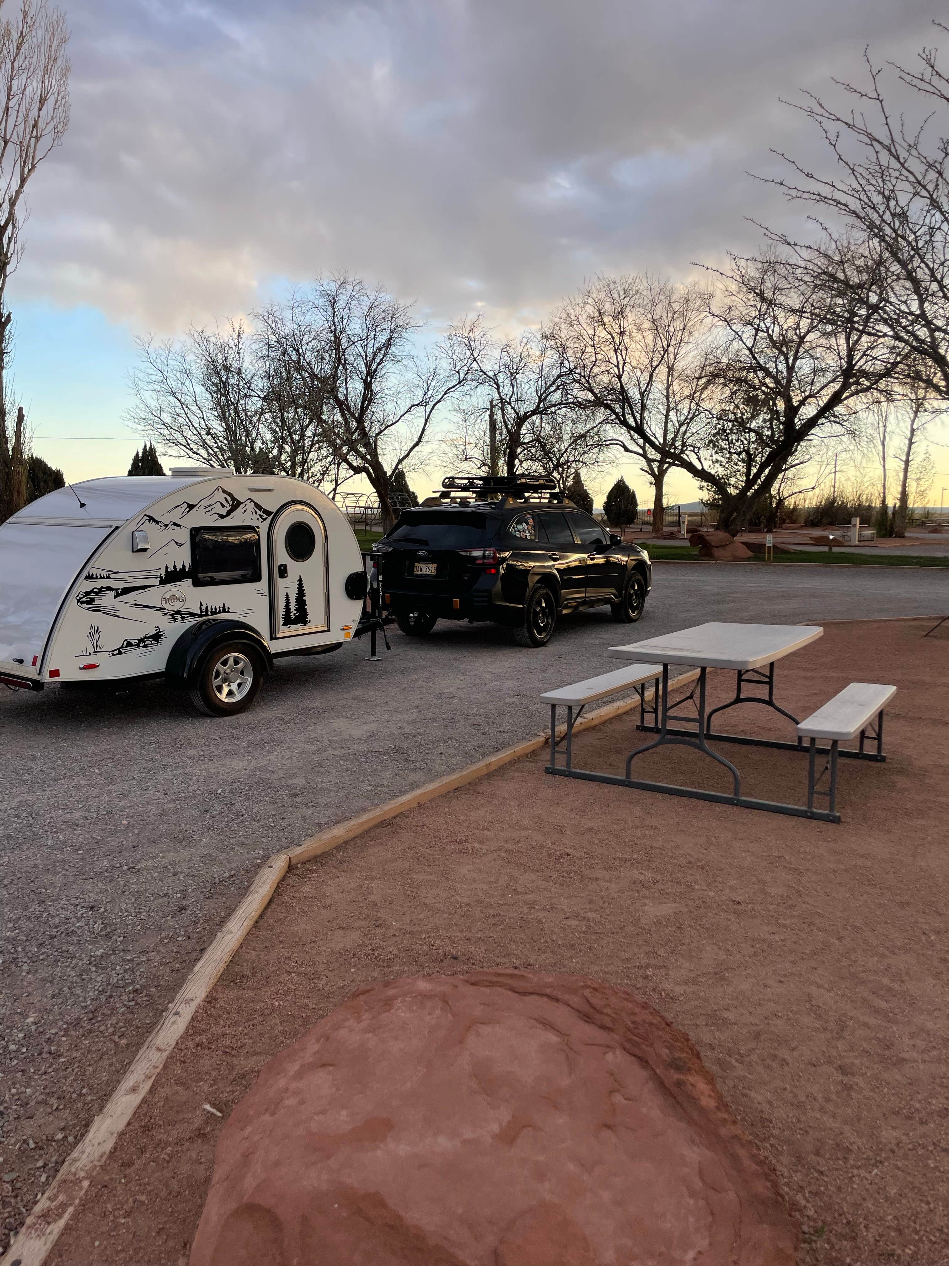 Shana D.'s photo of rv camping at Meteor Crater RV Park near Mormon Lake, AZ