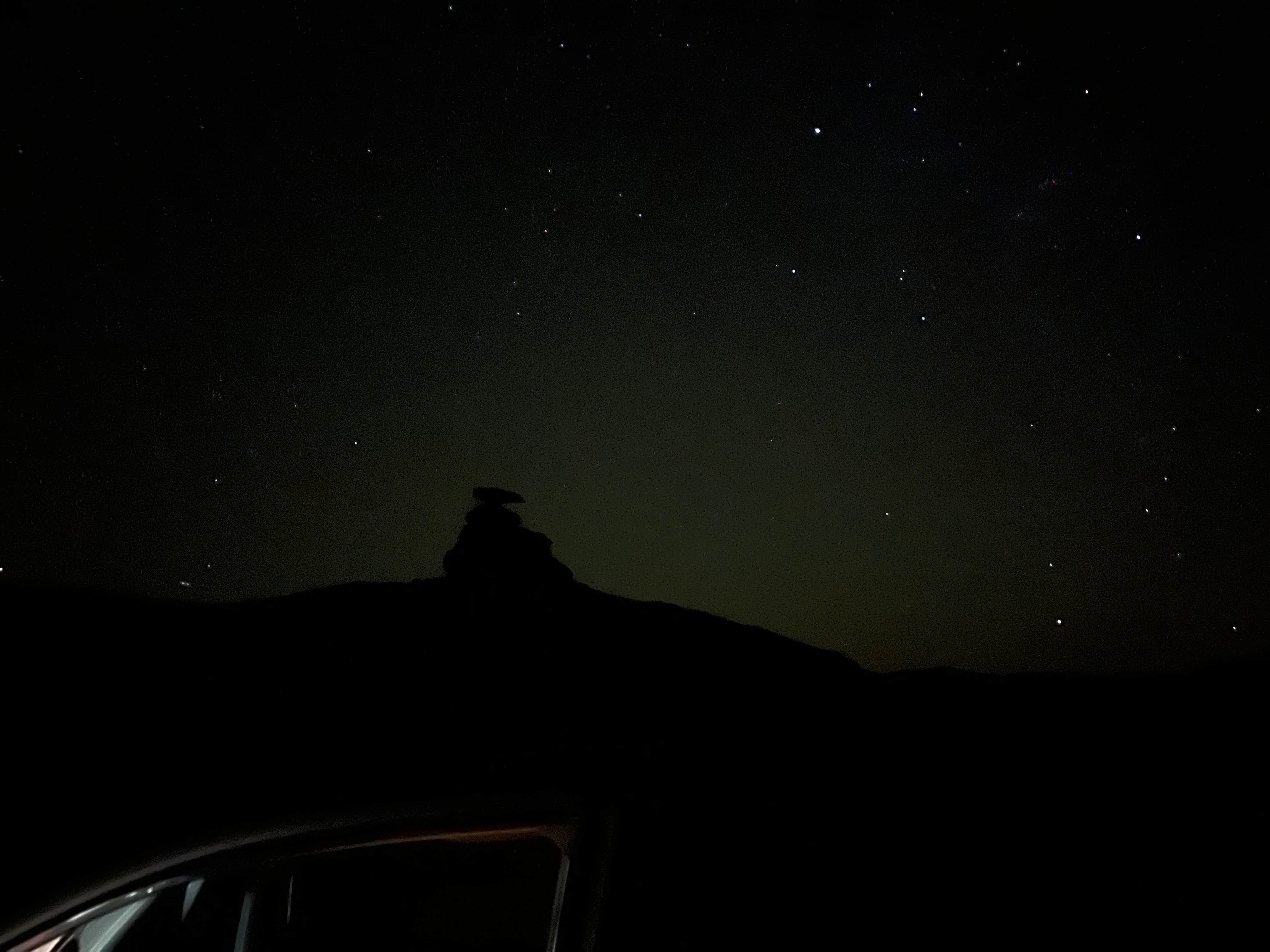 Ethan R.'s photo of a dispersed camping area at Mexican Hat Rock near Mexican Hat, UT