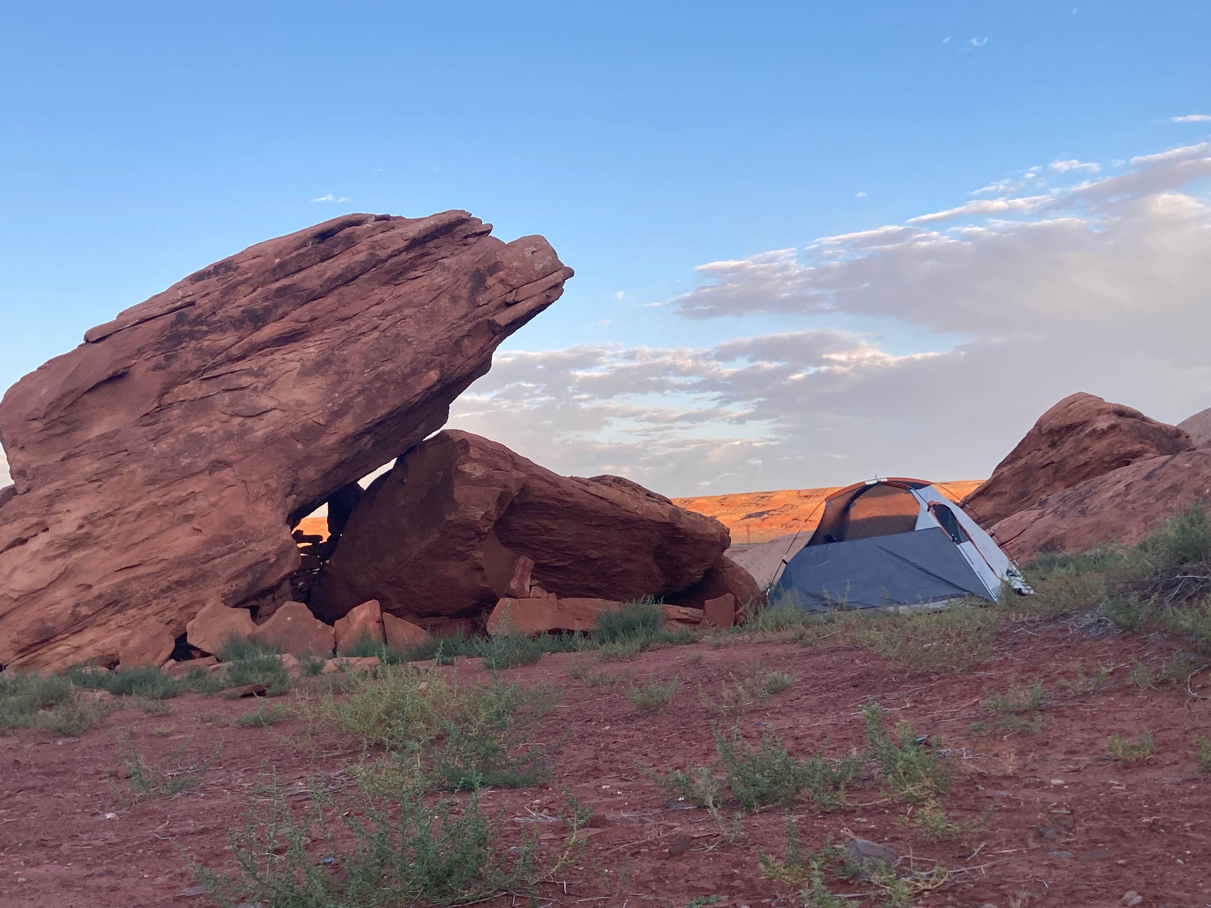 Camper submitted image from Mexican Hat Rock - 1