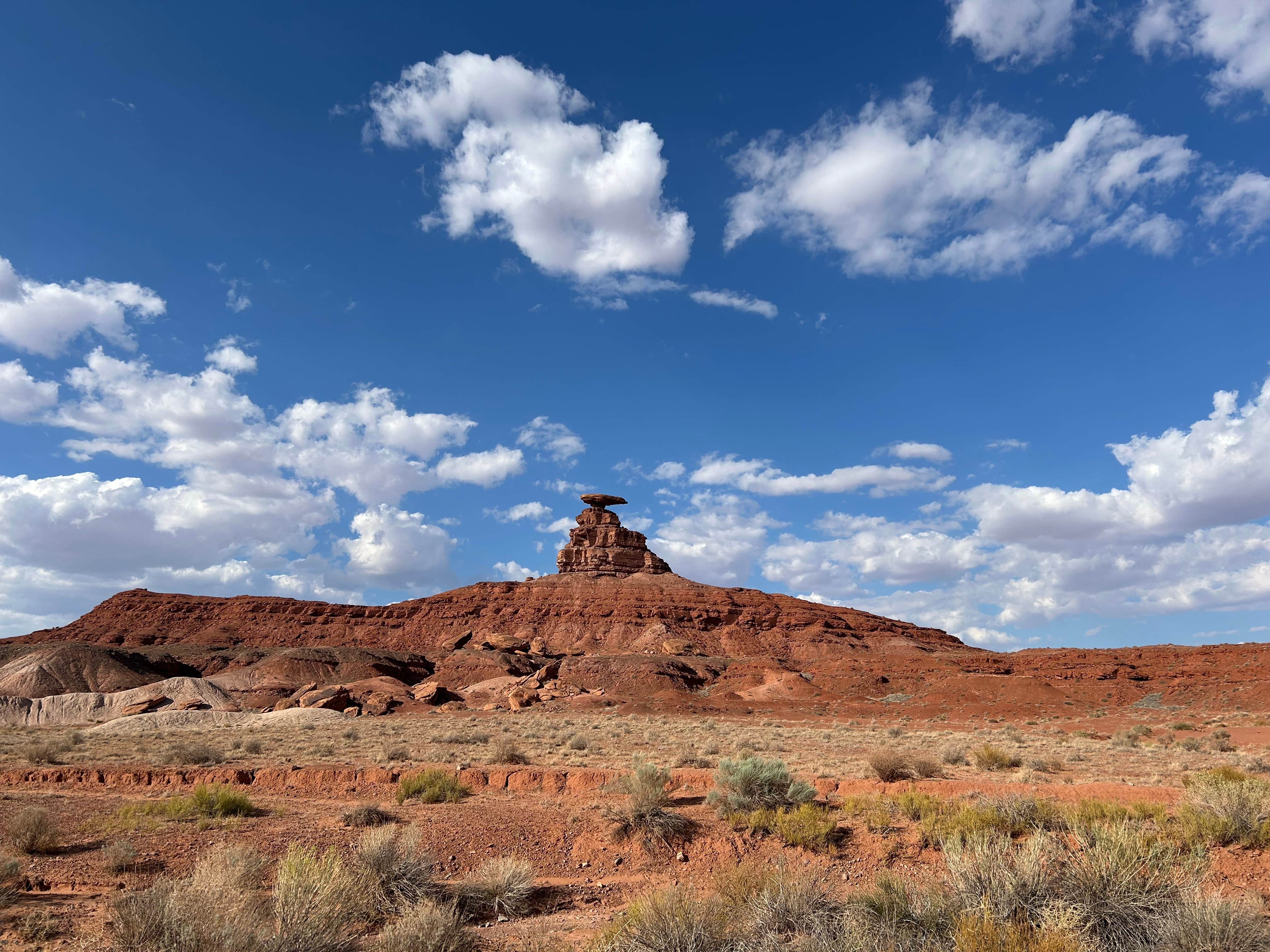 Camping near Muley Point — Glen Canyon National Recreation Area: Mexican Hat Rock, Mexican Hat, Utah