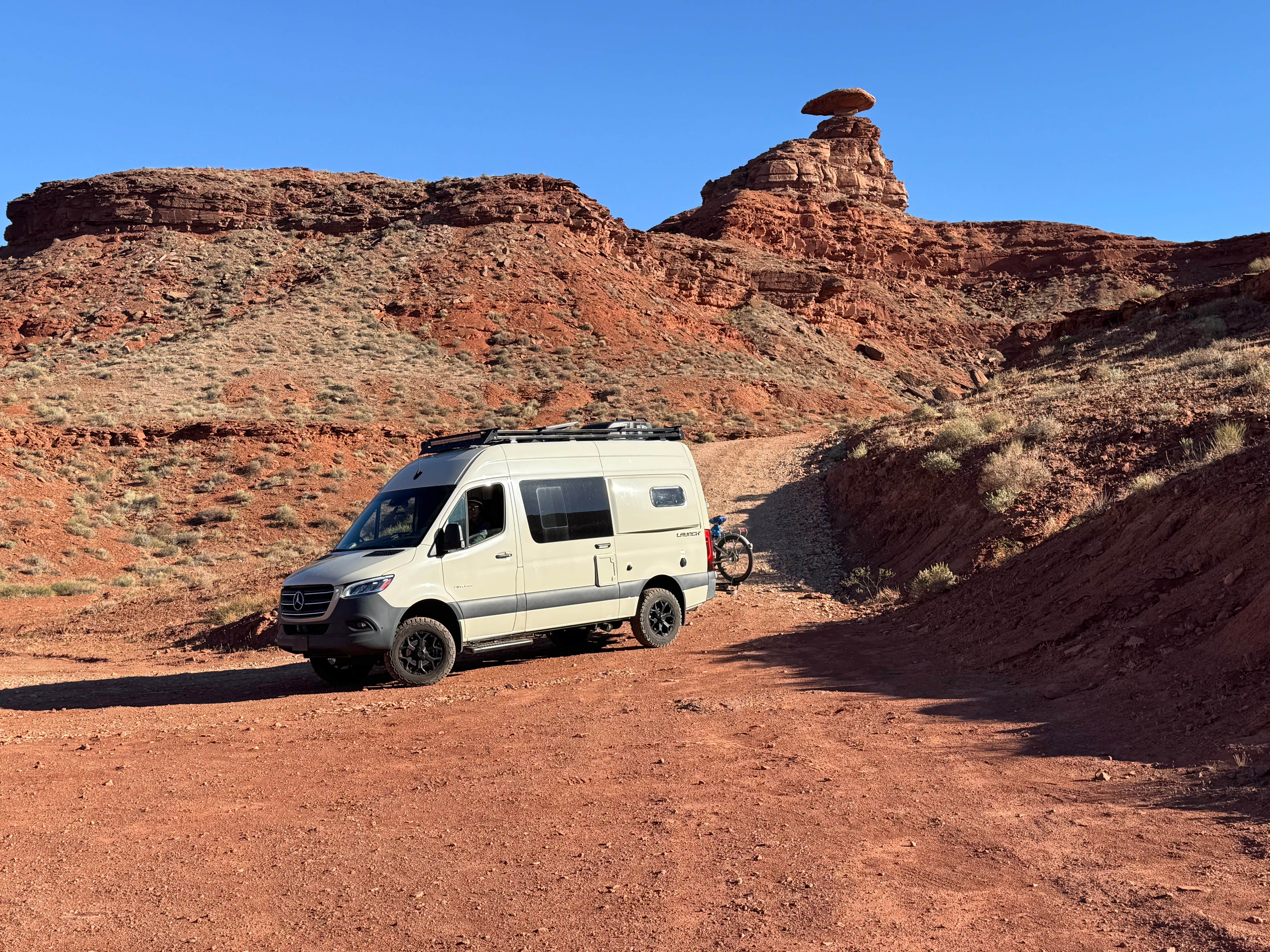 Camper-submitted photo at Mexican Hat Rocks Dry Camping near Mexican Hat, UT