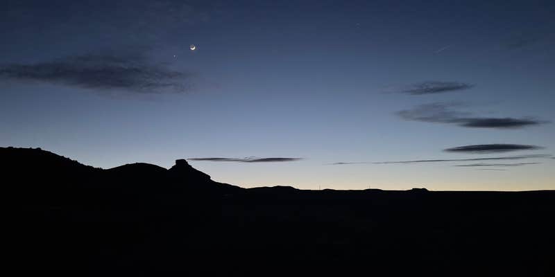 Camper submitted image from Mexican Hat Rocks Dry Camping