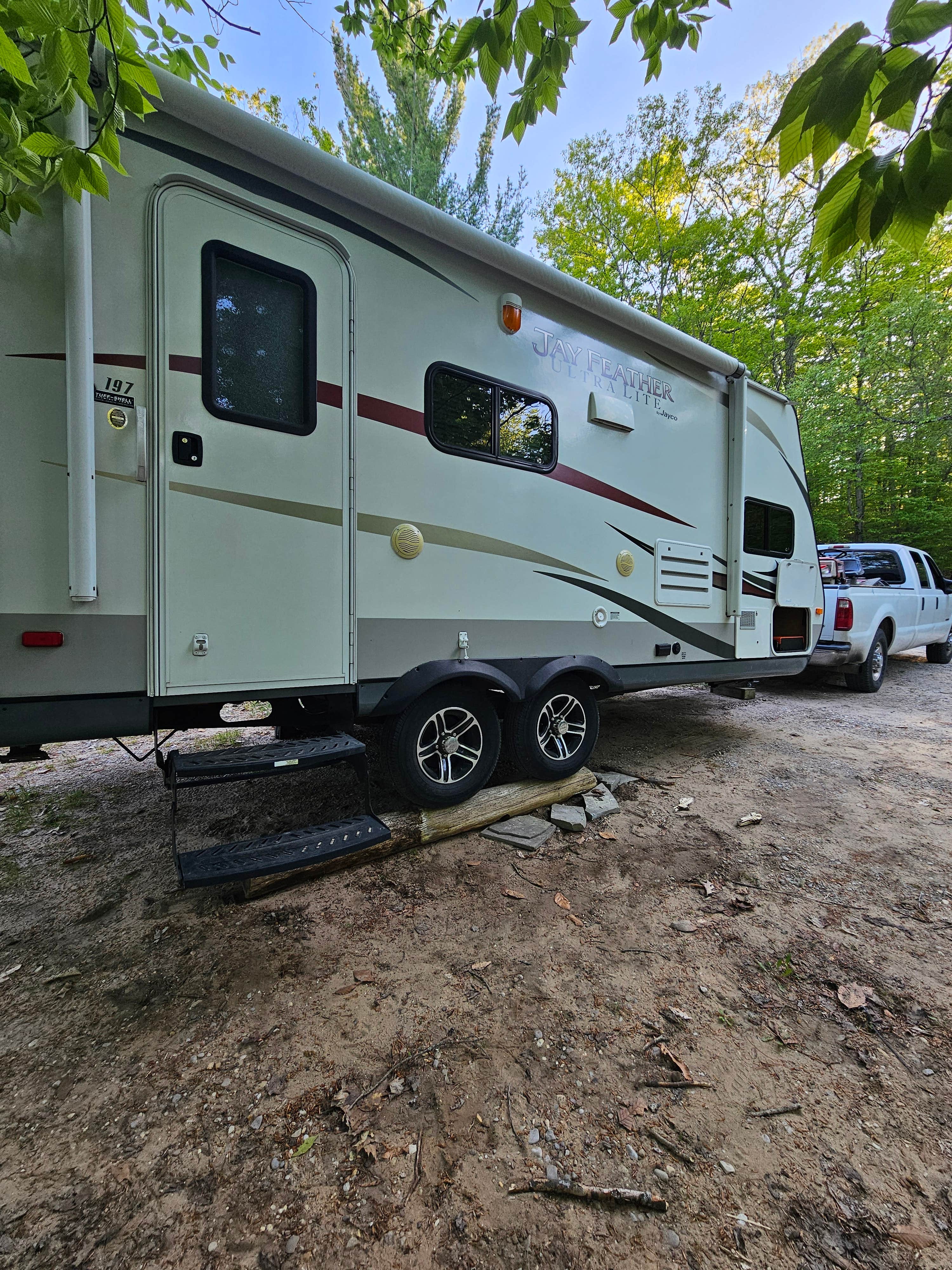 Camper-submitted photo at Arbutus Lake State Forest Campground near South Boardman, MI