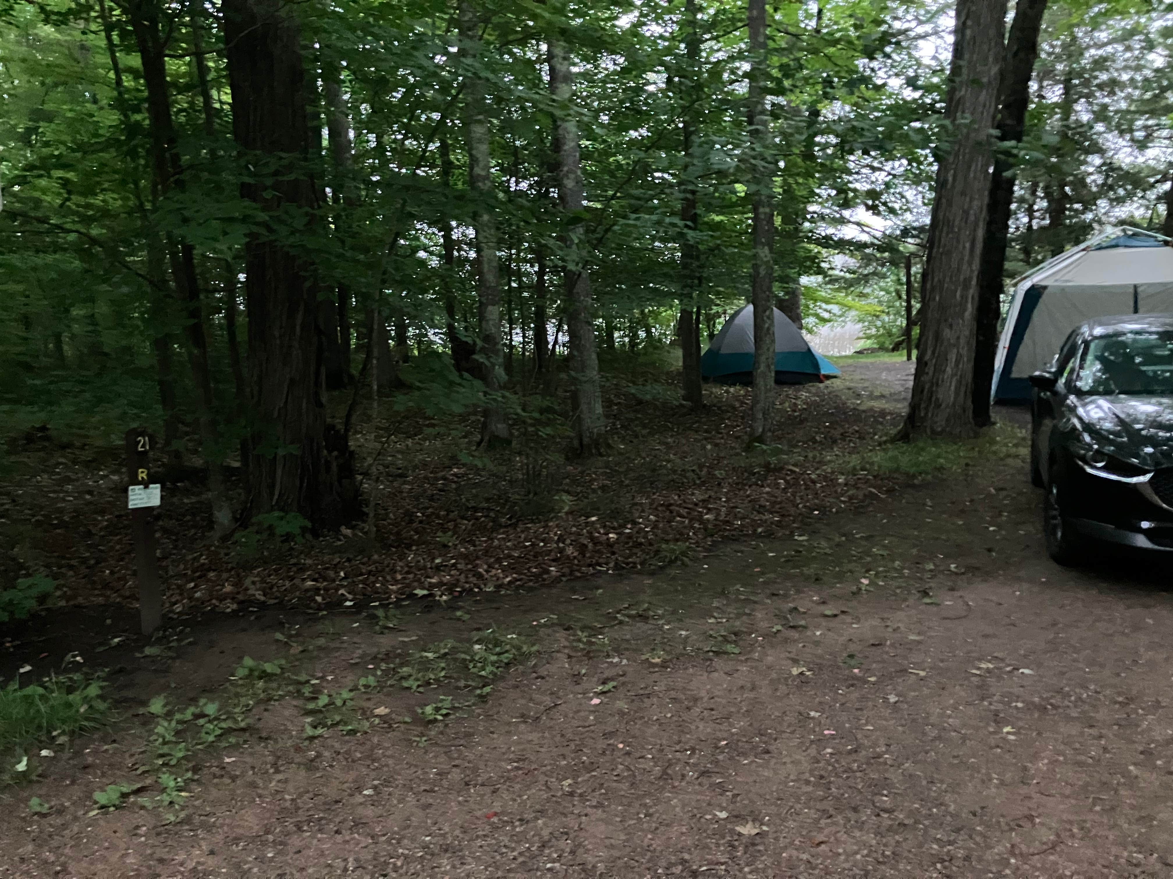Roger W.'s photo at Au Train Lake Campground near Marquette, MI