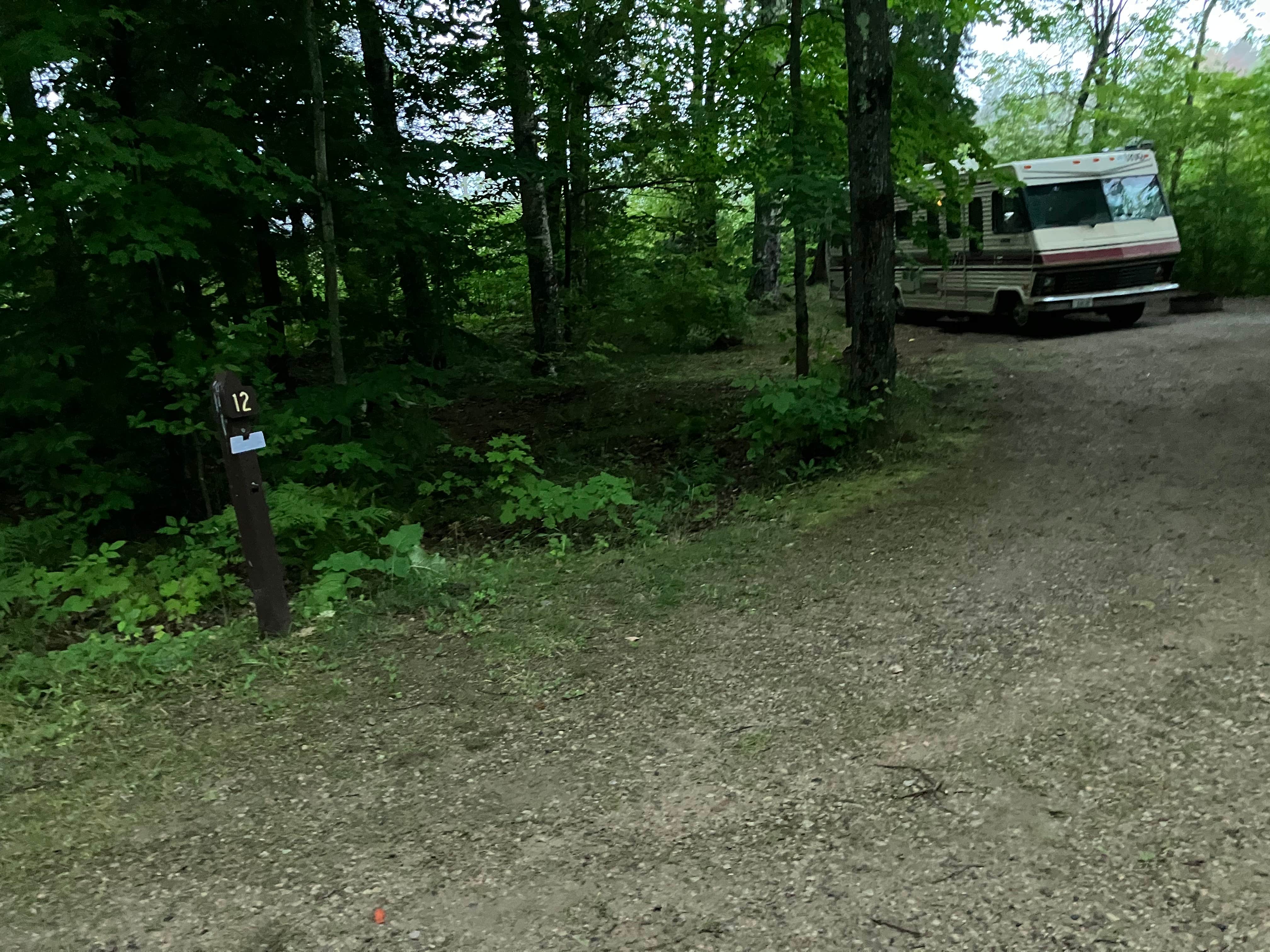 Roger W.'s photo of rv camping at Au Train Lake Campground near Eben Junction, MI