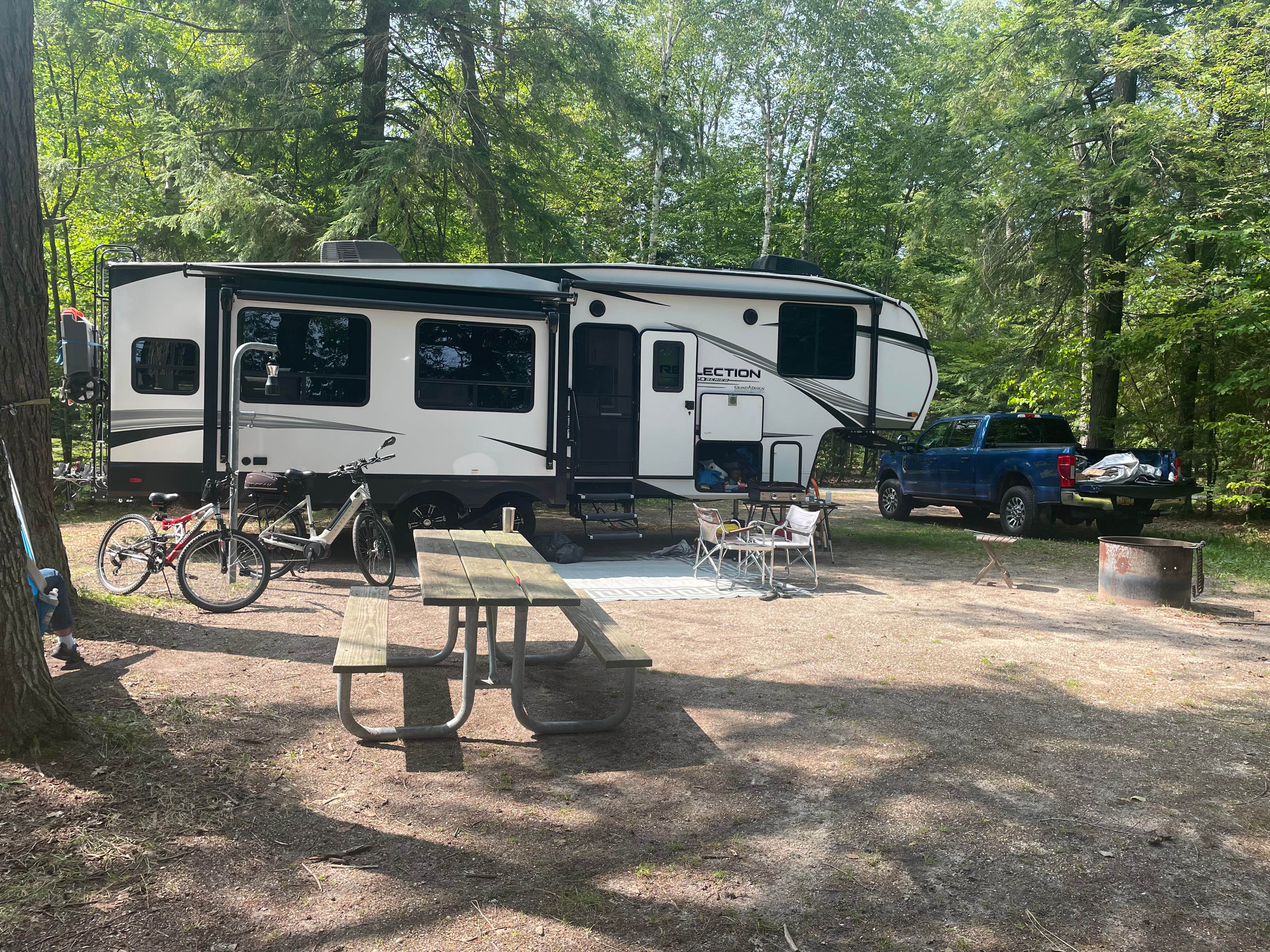 roy H.'s photo at Brevoort Lake Campground near Moran, MI