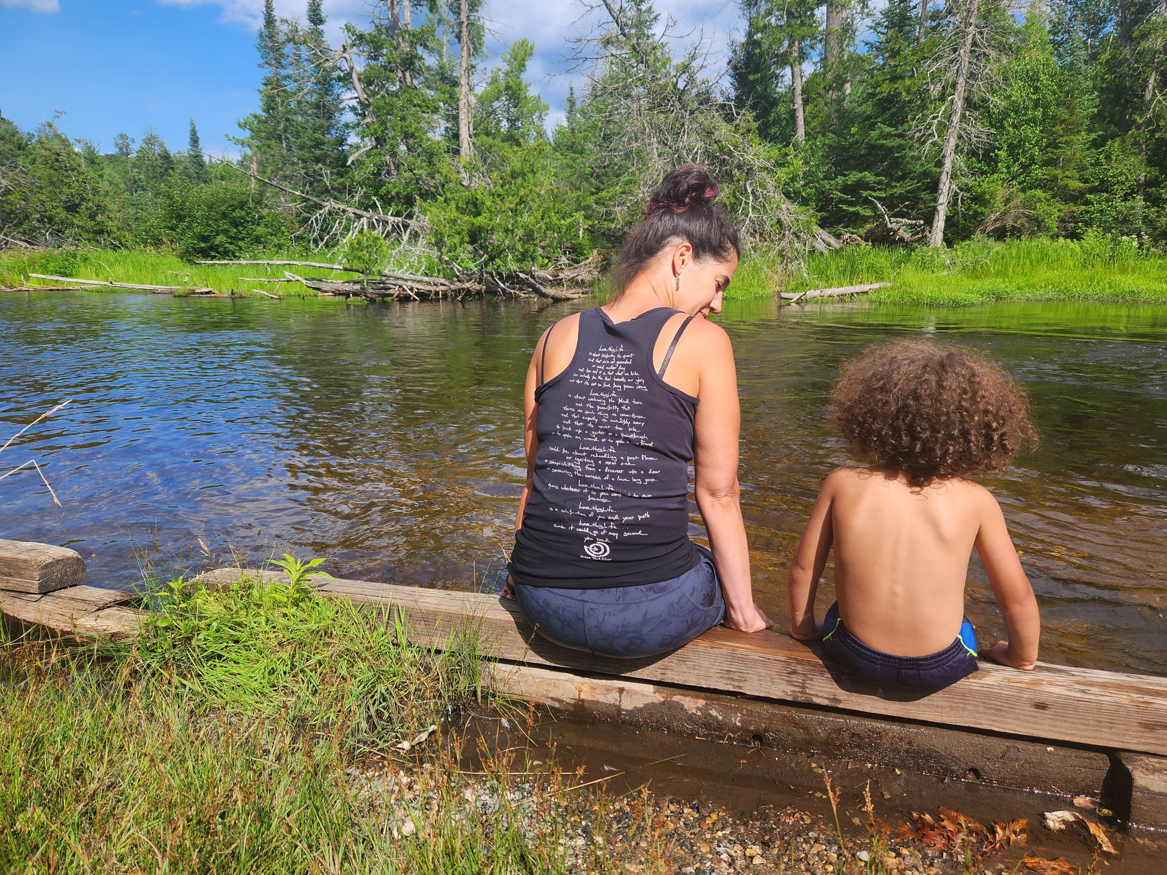 Camper-submitted photo at Canoe Harbor State Forest Campground & Canoe Camp near Grayling, MI