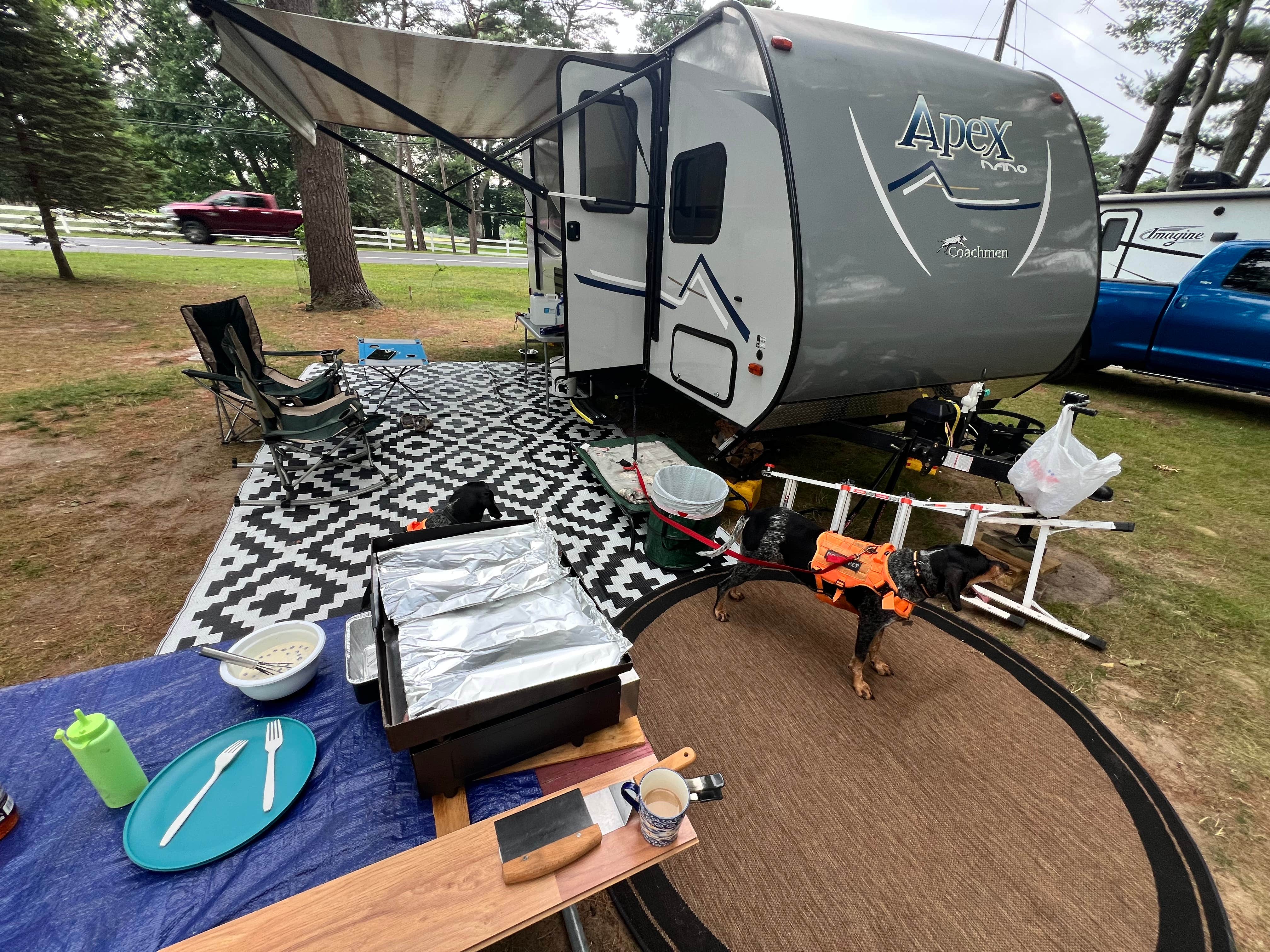 Camper-submitted photo at Cartier Park Campground near Custer, MI