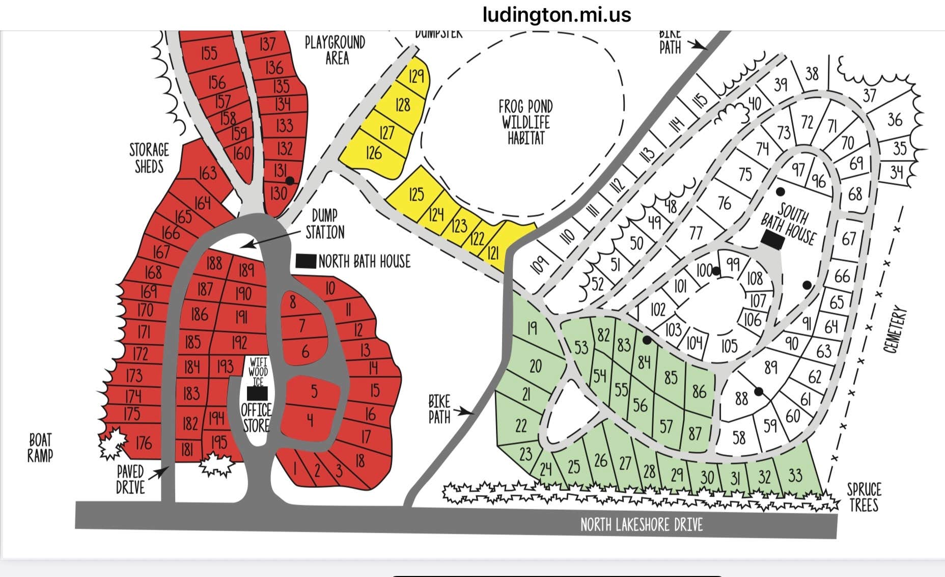 Camper-submitted photo at Cartier Park Campground near Custer, MI