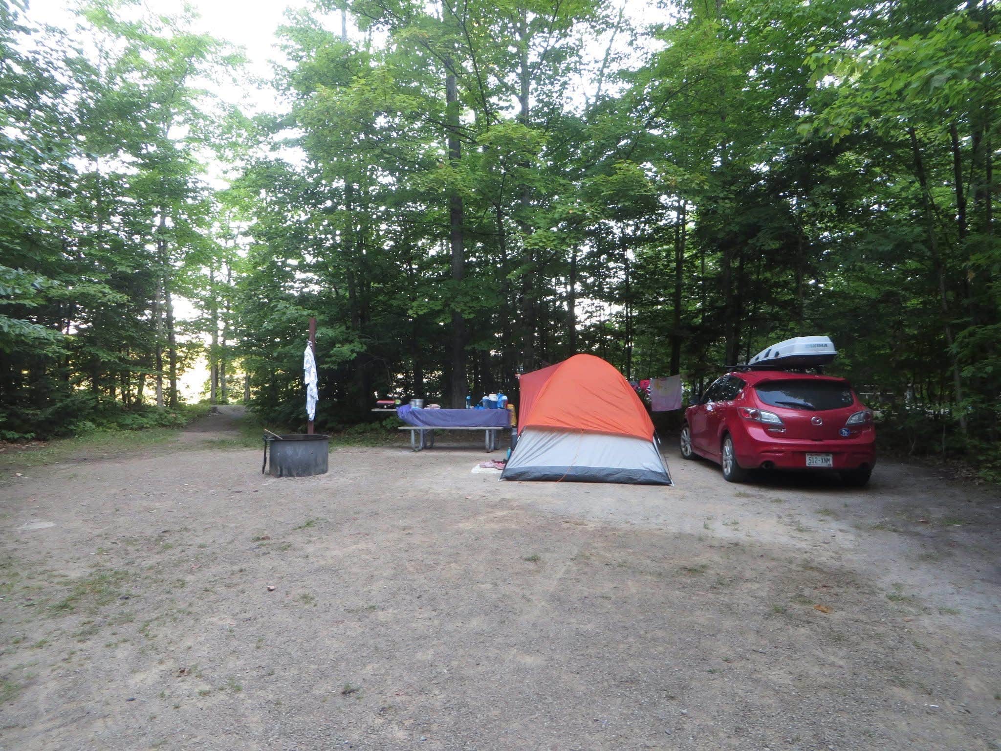 Kay K.'s photo at Colwell Lake Campground near Manistique, MI