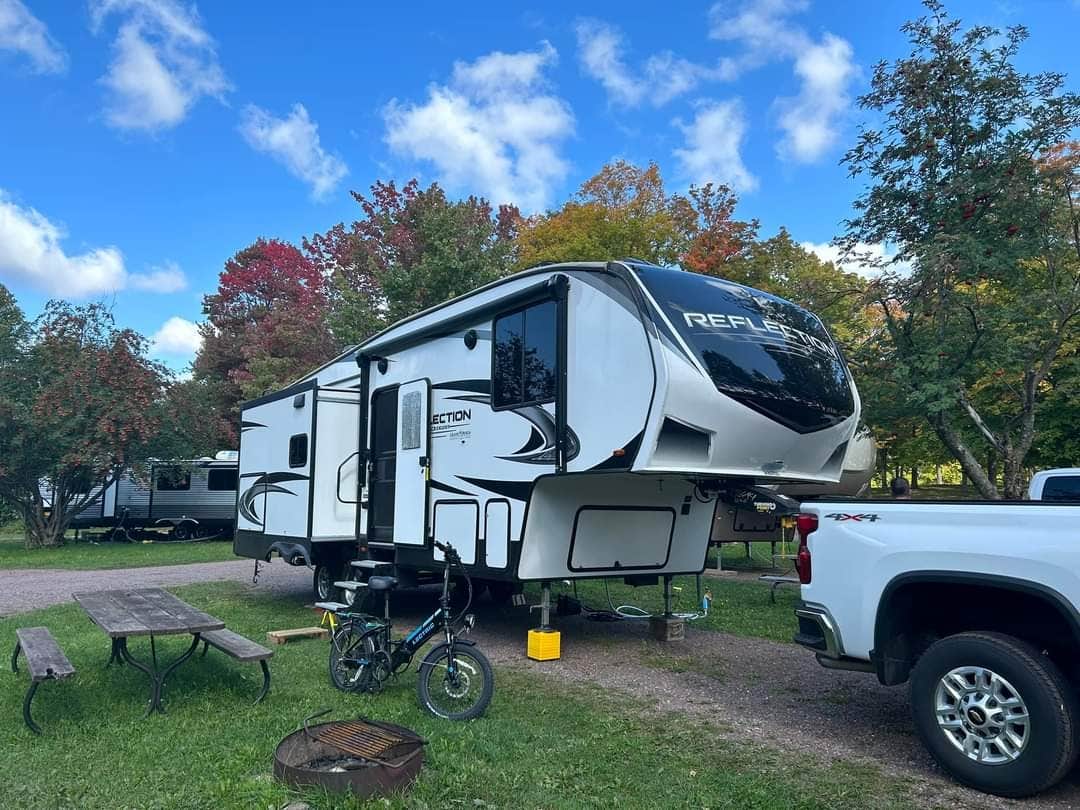 Tori K.'s photo of rv camping at Curry Park Campground near Ironwood, MI