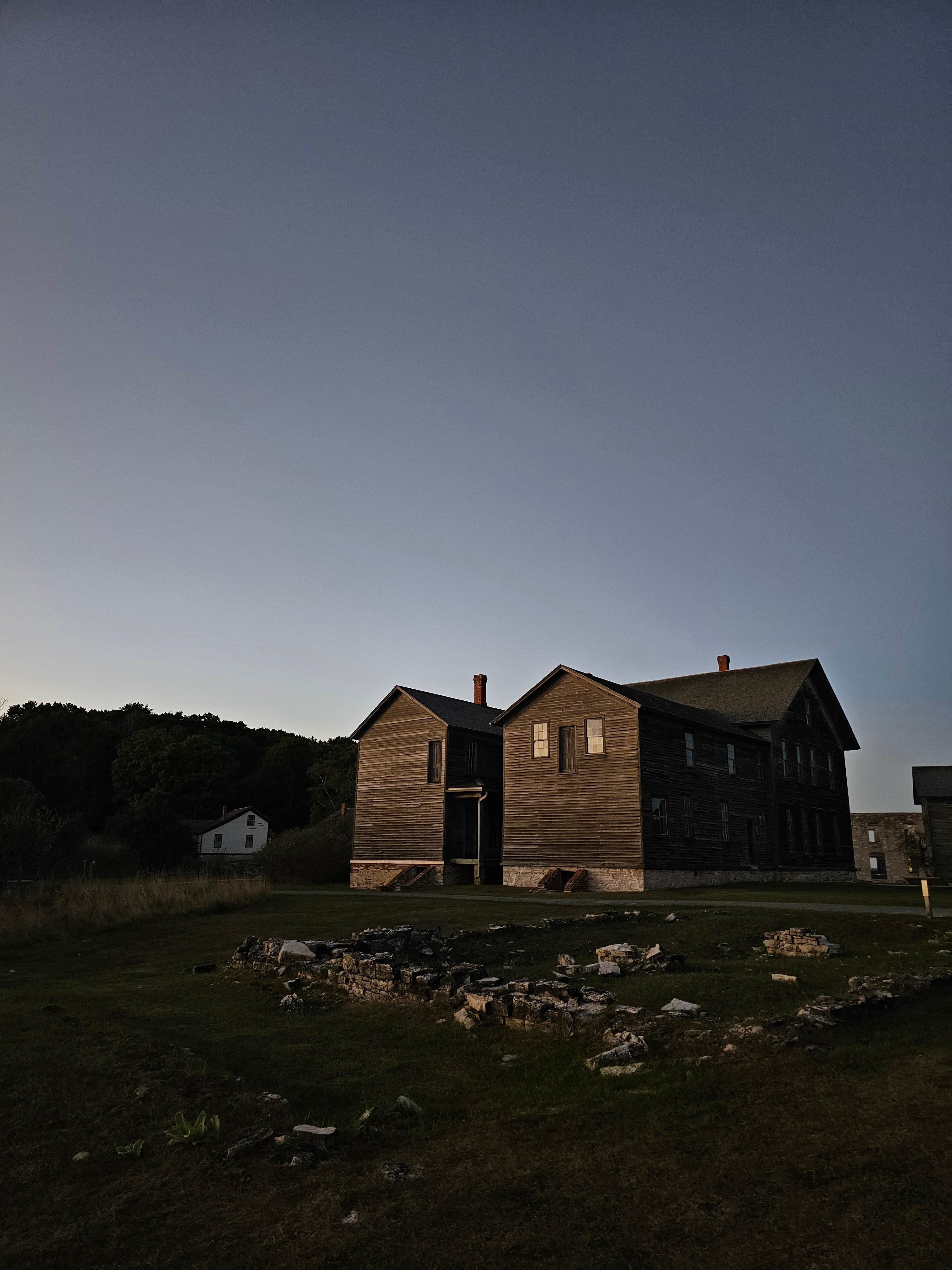 Alex M.'s photo of a cabin at Fayette State Park Campground near Eben Junction, MI