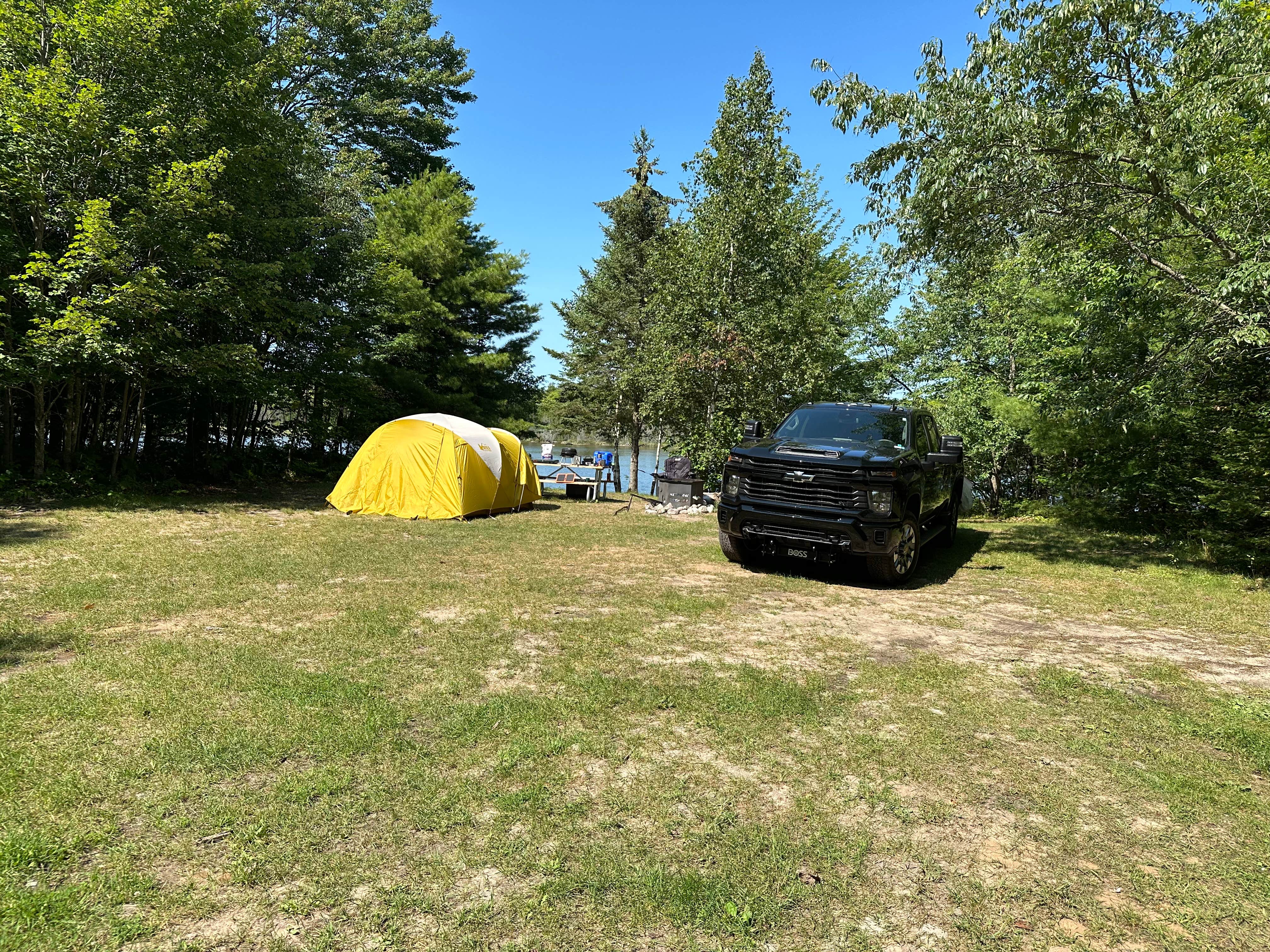 mike K.'s photo at Garnet Lake State Forest Campground near Eckerman, MI