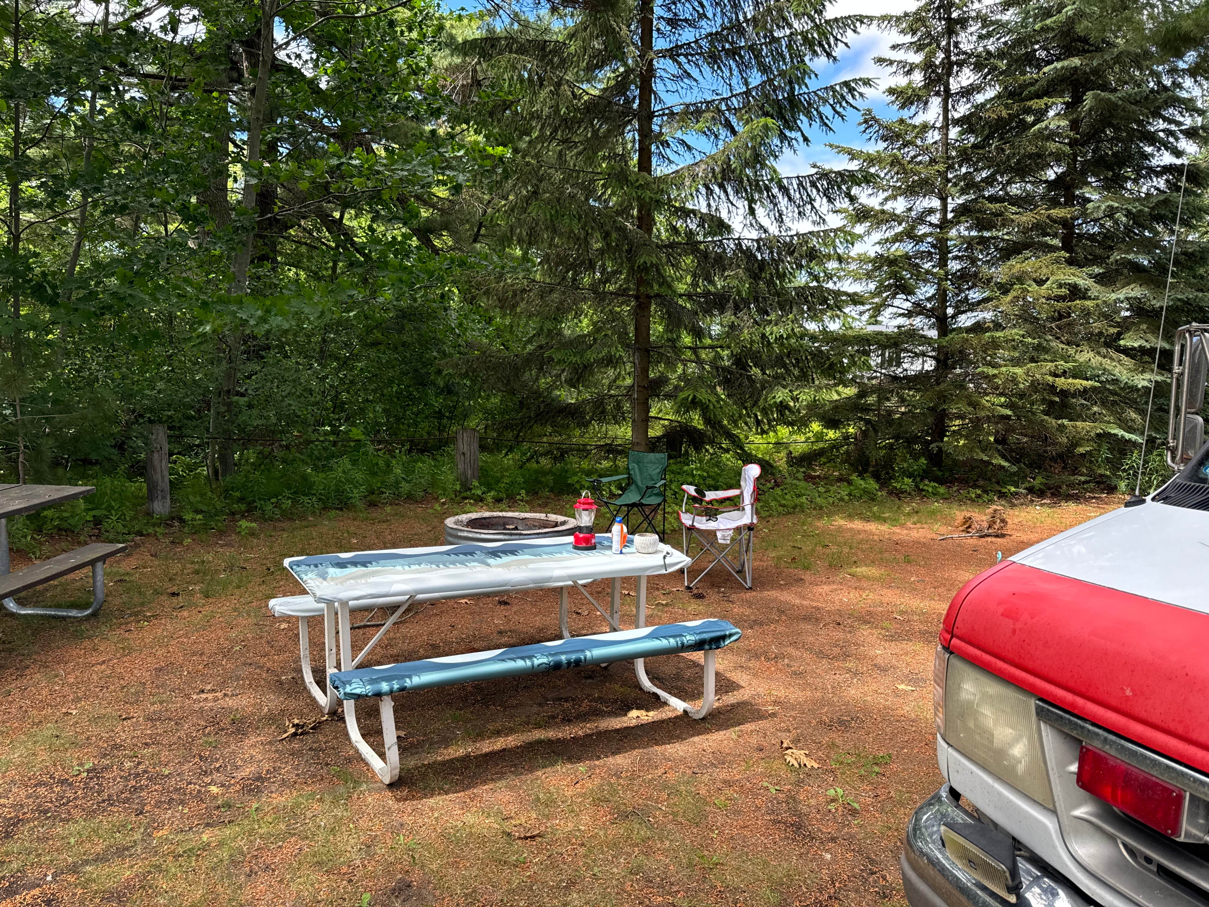 amy L.'s photo at Gladstone Bay Campground near Garden, MI
