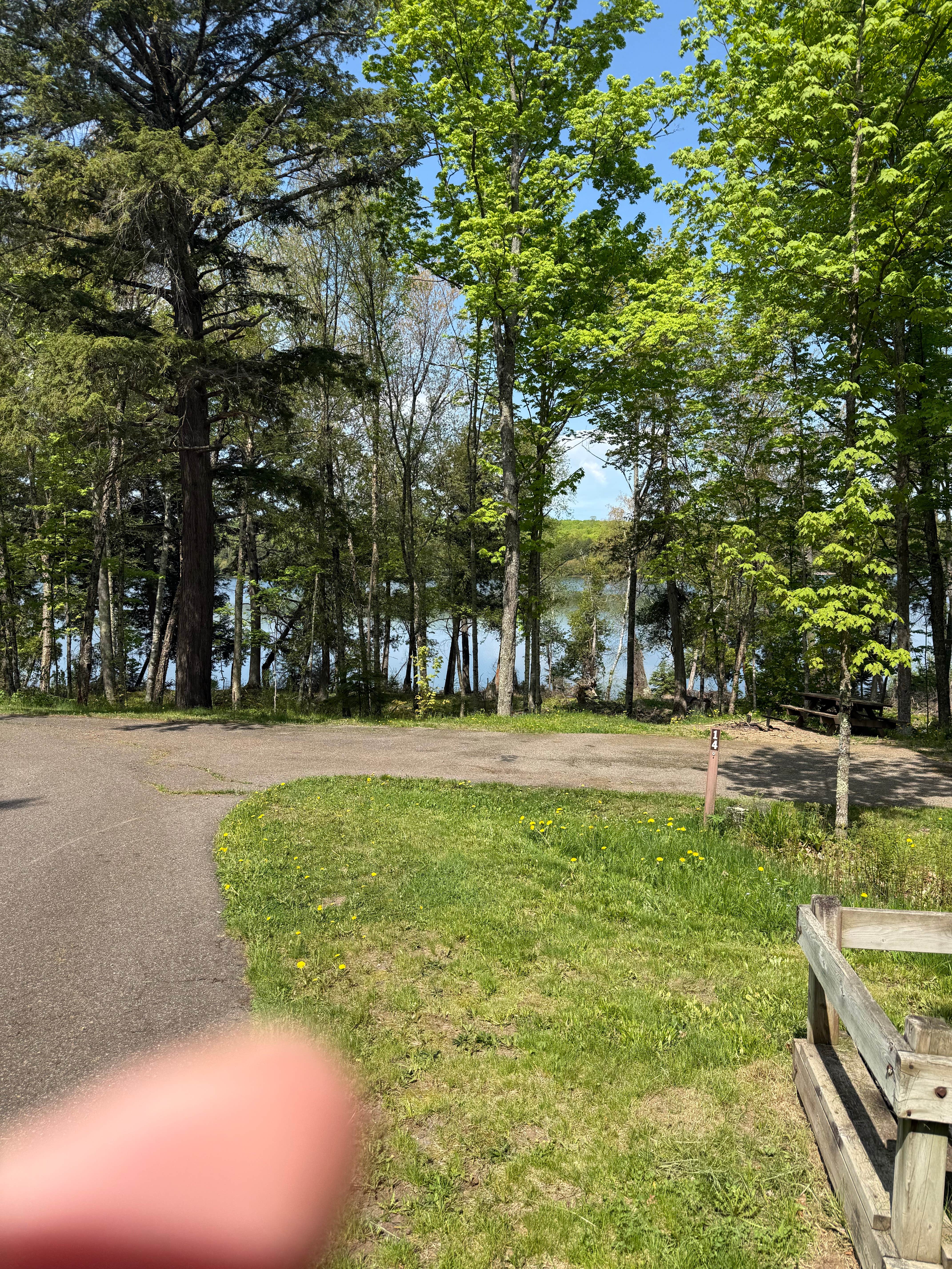 Camper-submitted photo at Golden Lake Campground near Iron River, MI