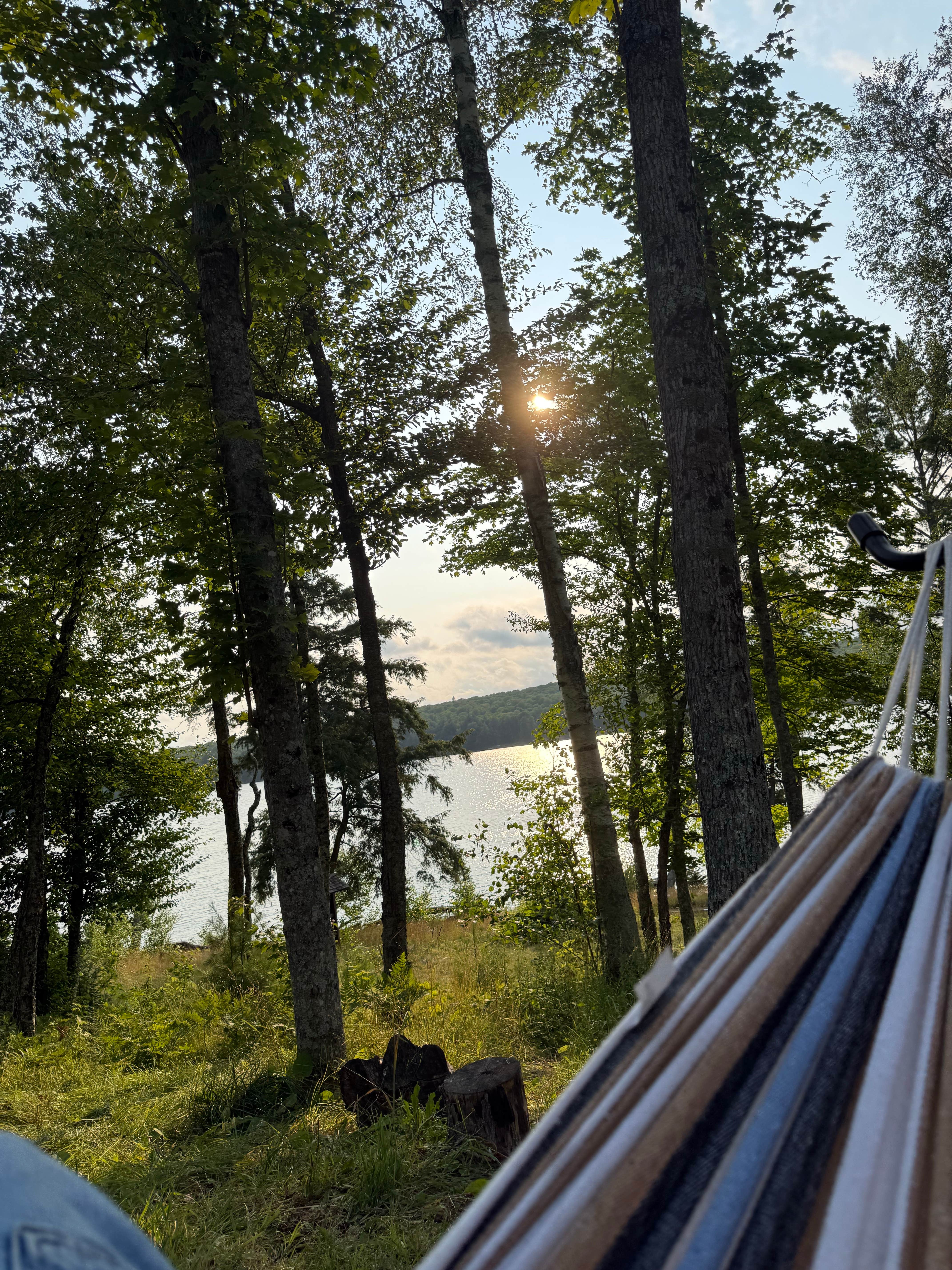 Camper-submitted photo at Golden Lake Campground near Iron River, MI