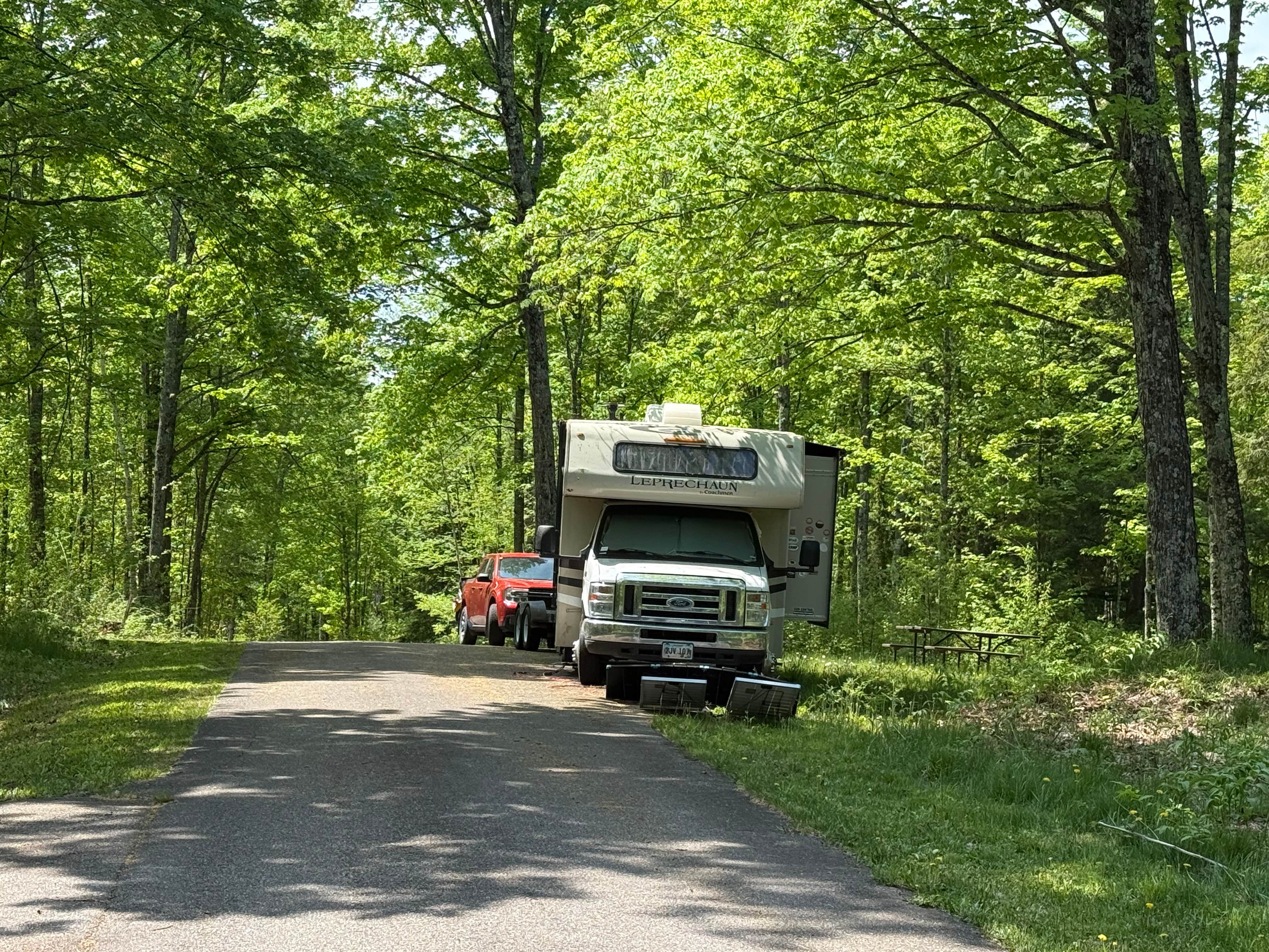 Camper-submitted photo at Golden Lake Campground near Iron River, MI