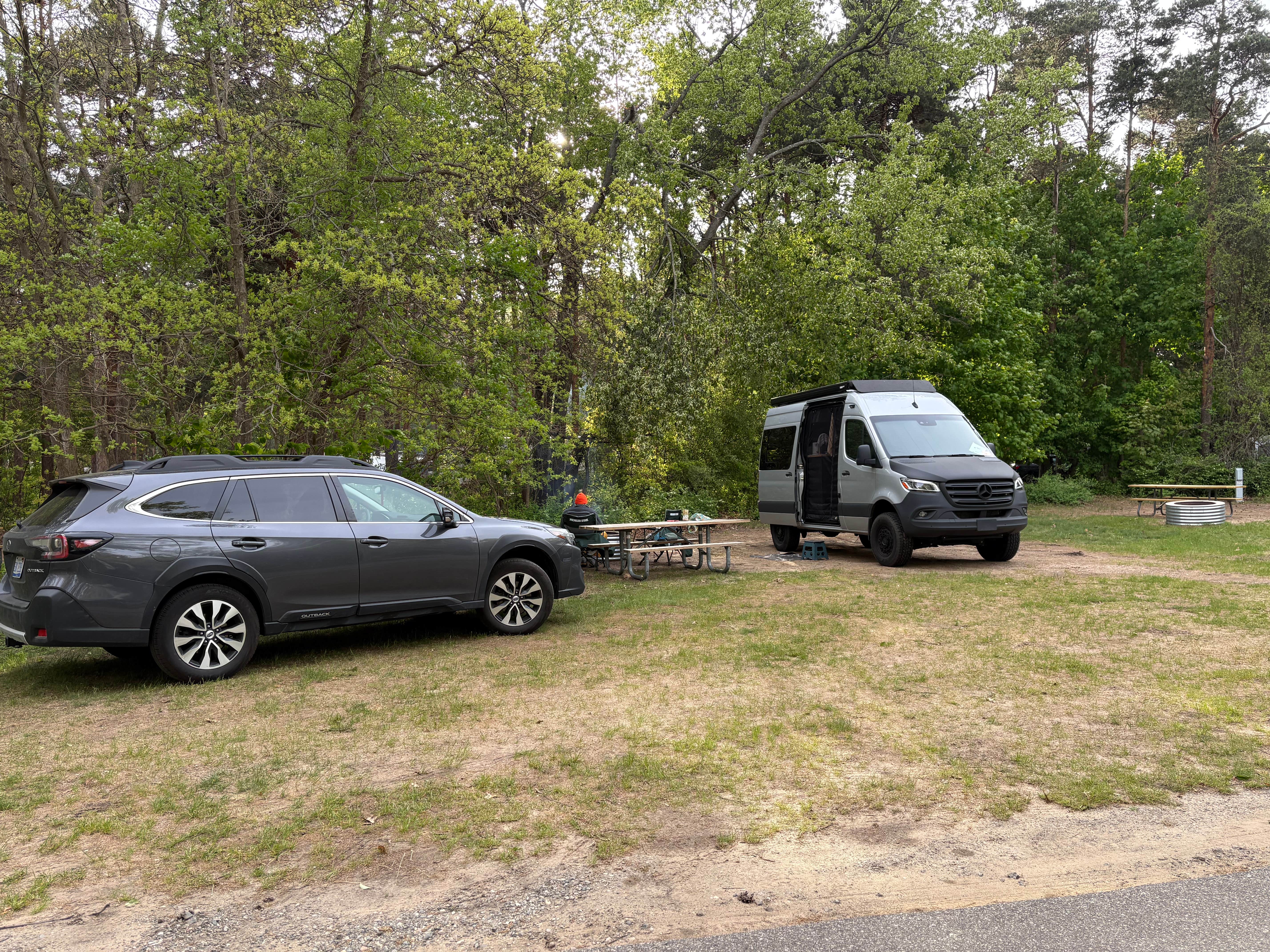 Camper-submitted photo at Lake Macatawa Campground — Holland State Park near Marne, MI