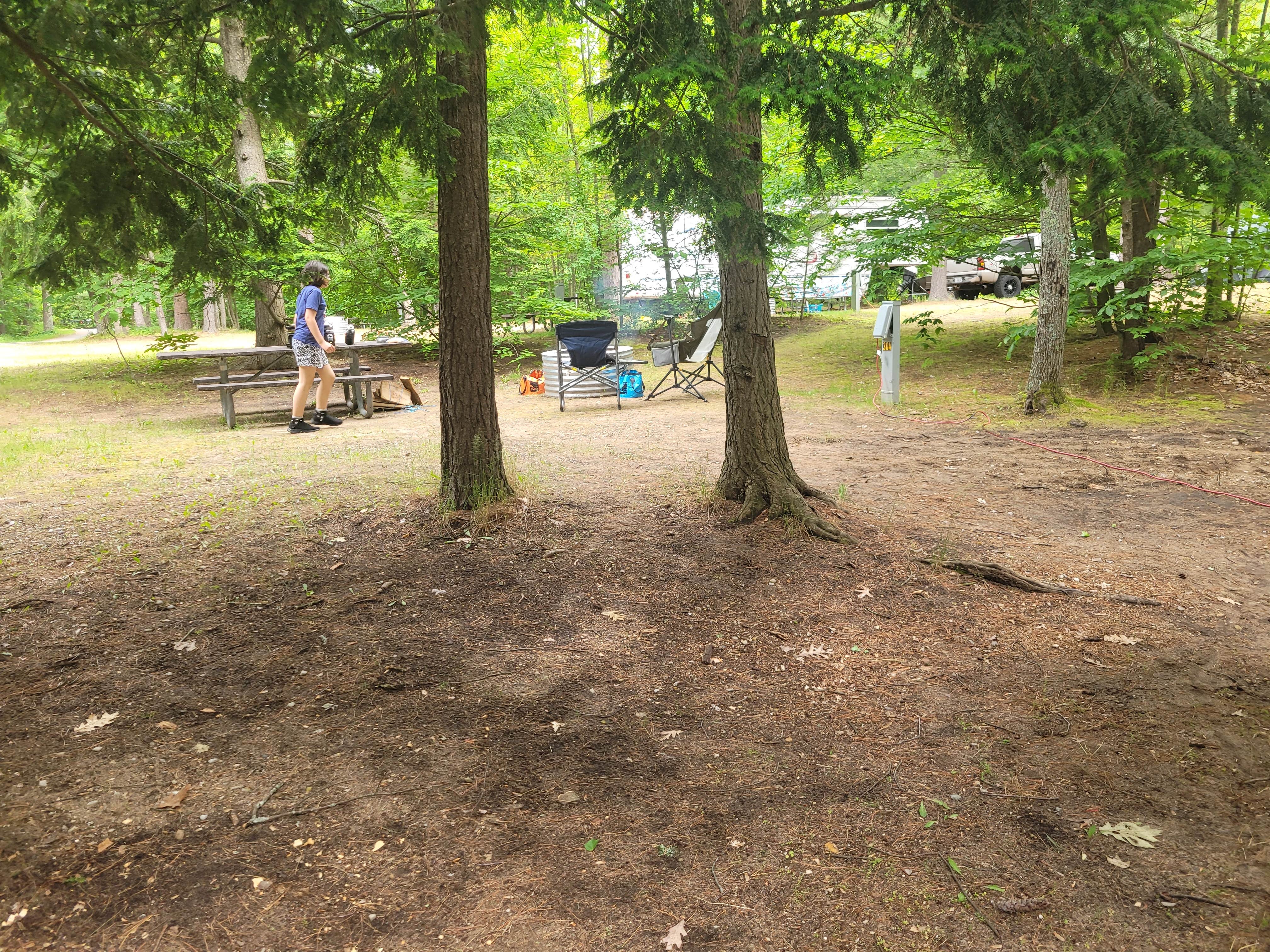 Camper-submitted photo at Duck Lake Campground — Interlochen State Park near Maple City, MI