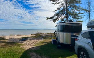 Maria Y.'s photo of rv camping at Kleinke Park Campground near Wausaukee, WI