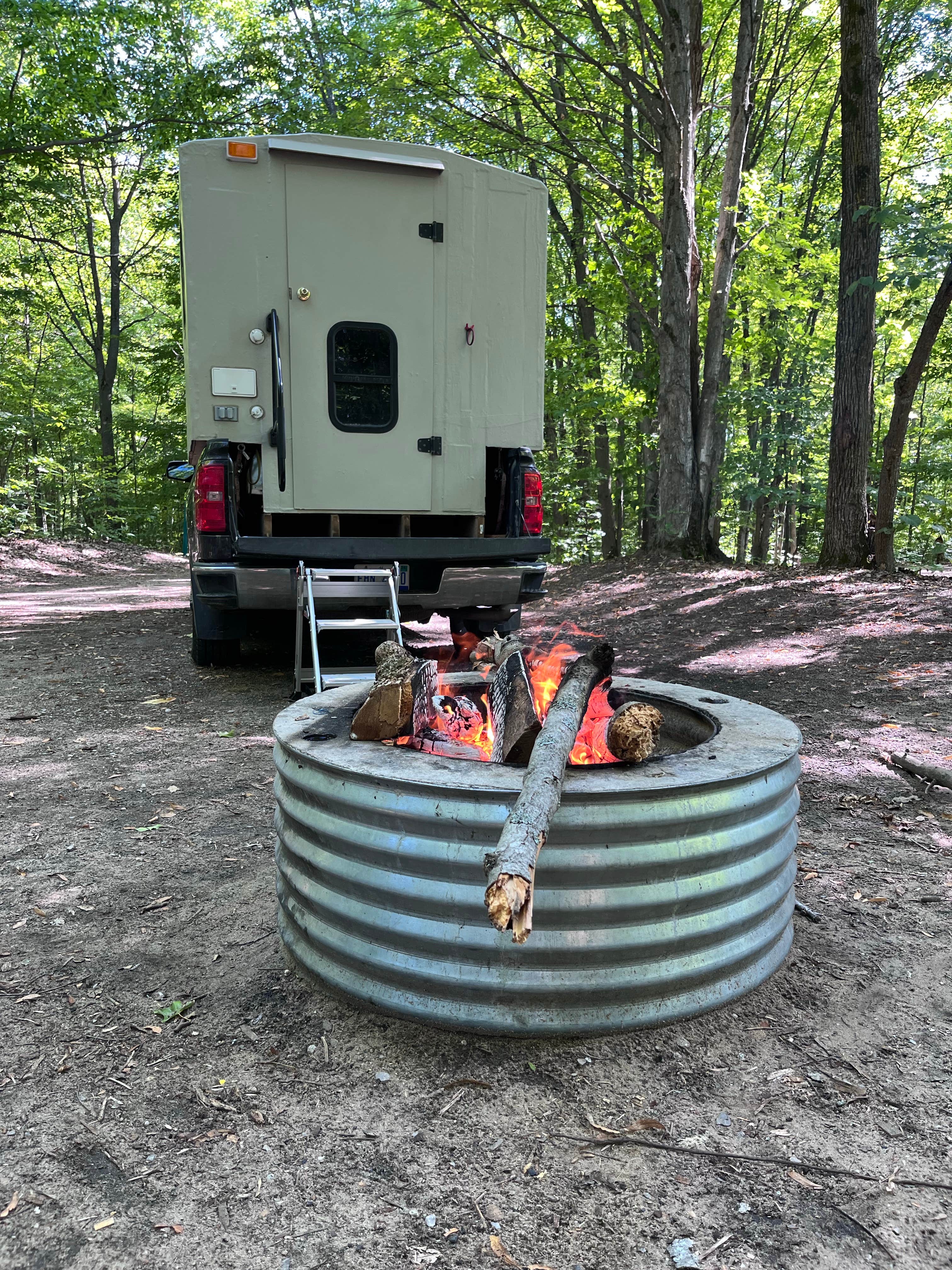Camper submitted image from Lake Ann State Forest Campground - 1