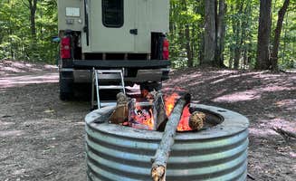 Paula S.'s photo of rv camping at Lake Ann State Forest Campground near Elberta, MI