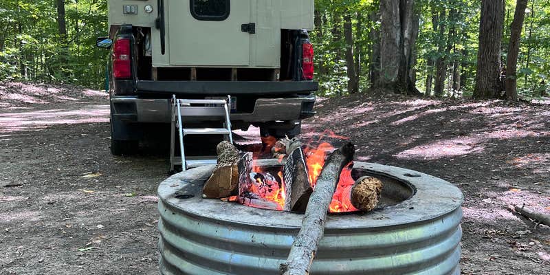 Camper submitted image from Lake Ann State Forest Campground