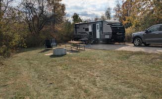 Wendy F.'s photo of camping with pets at Lake Hudson Recreation Area near Osseo, MI