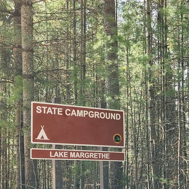 Lake Margrethe State Forest Campground 