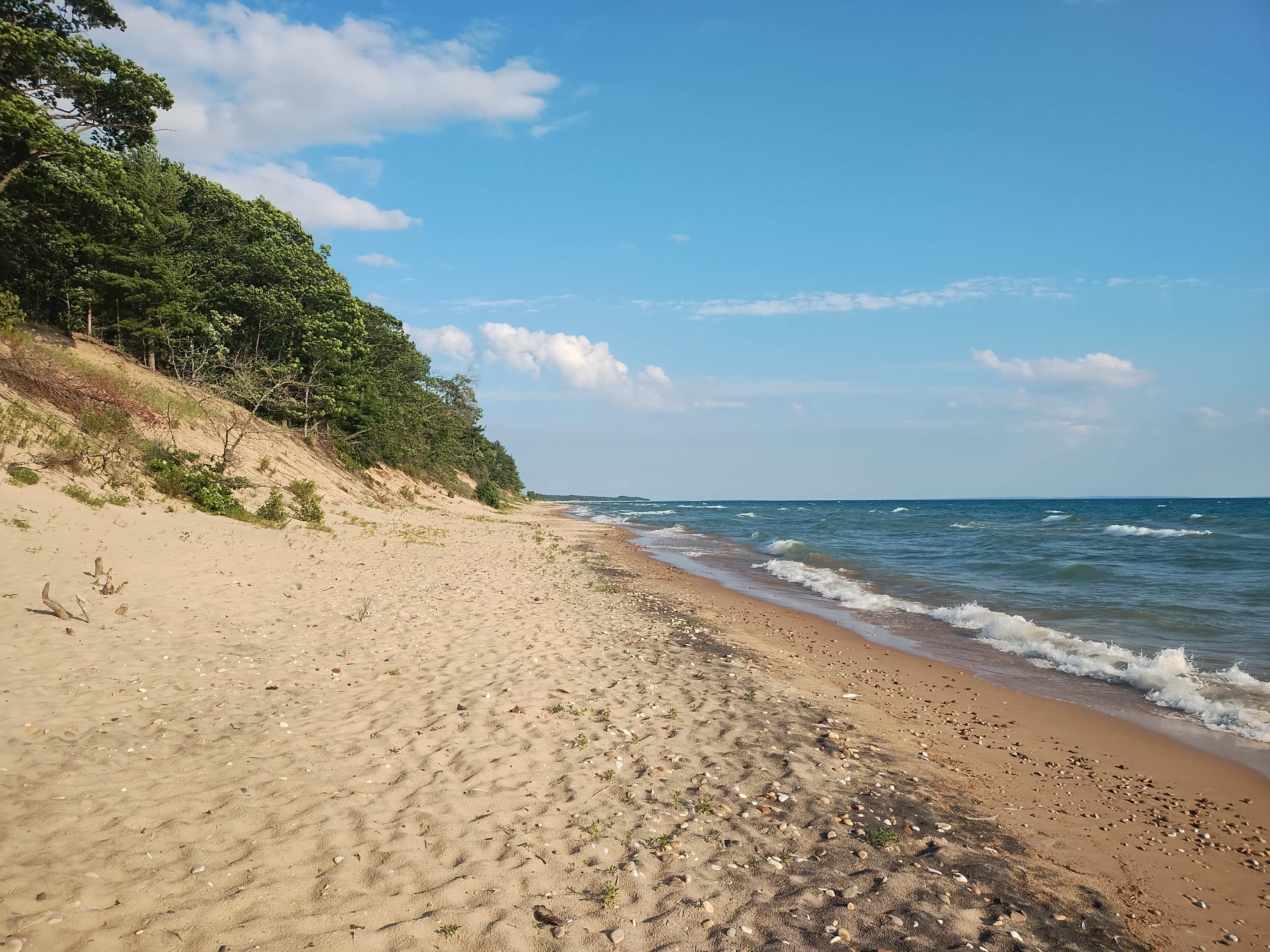 Camper-submitted photo at Lake Michigan At St. Ignace near St. Ignace, MI