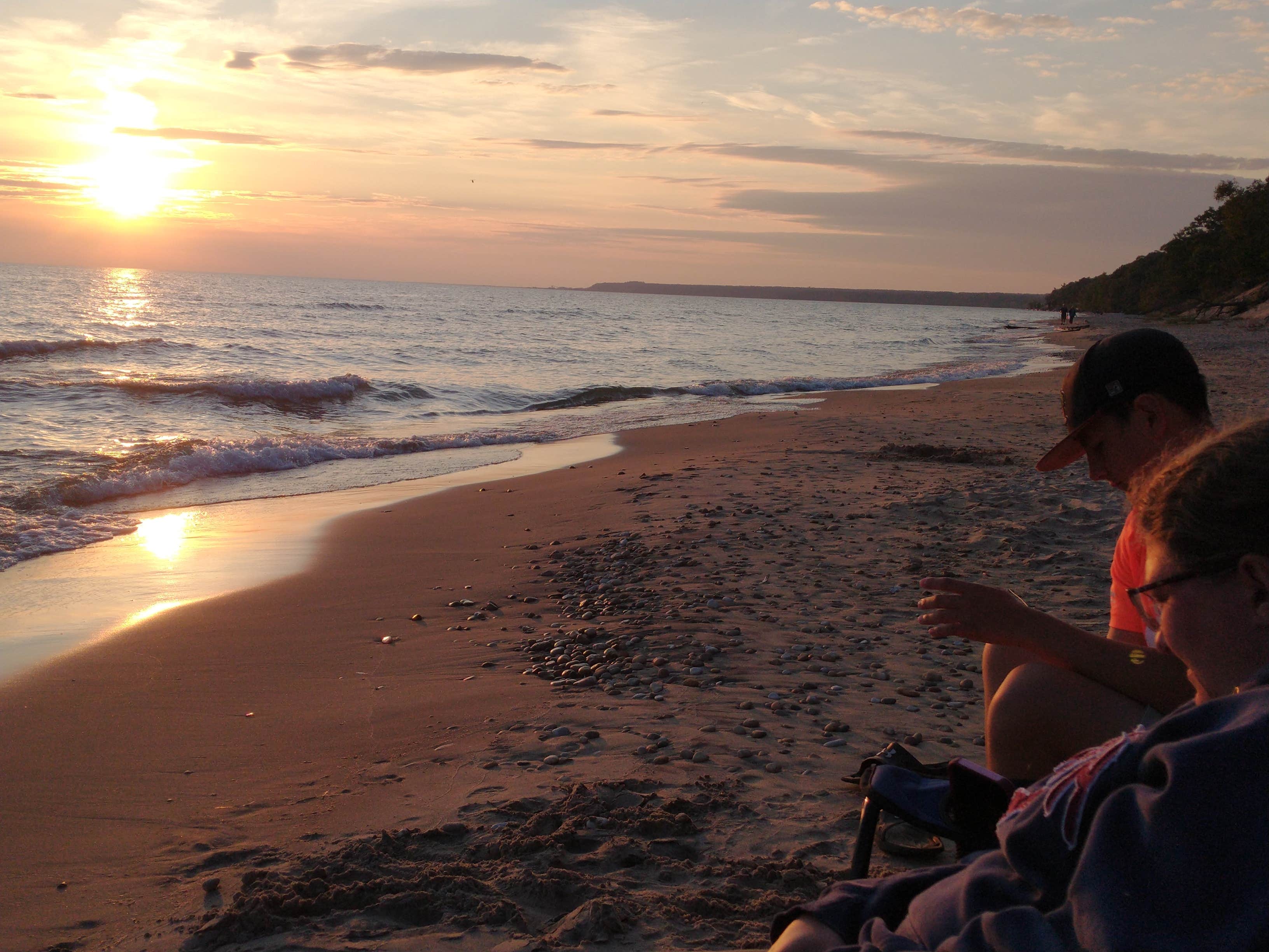 Camper submitted image from Lake Michigan At St. Ignace - 4