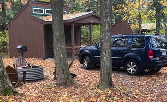 Kathie M.'s photo of a cabin at Leelanau State Park Campground near Alanson, MI