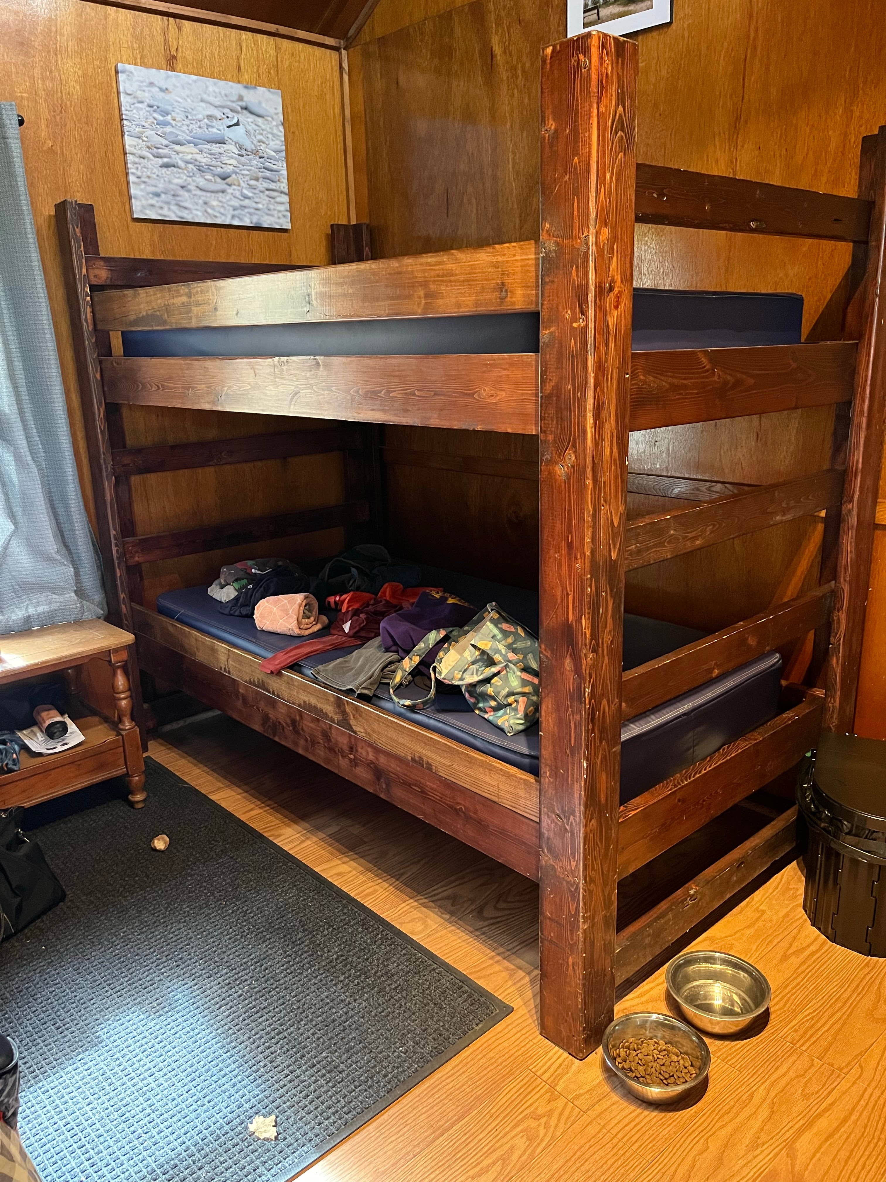 Kathie M.'s photo of glamping accommodations at Leelanau State Park Campground near Mancelona, MI